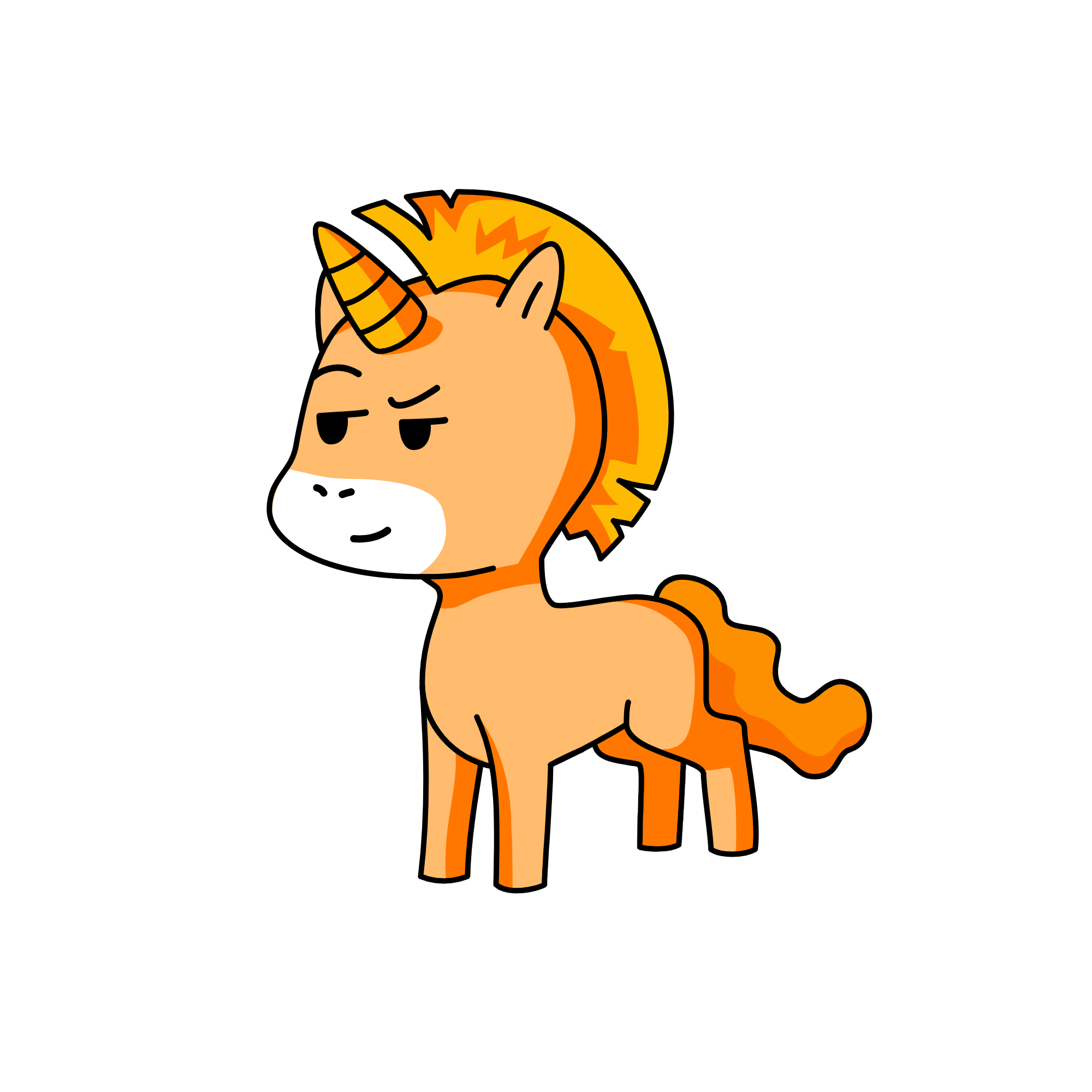 The snack that smiles back..., the unicorn
