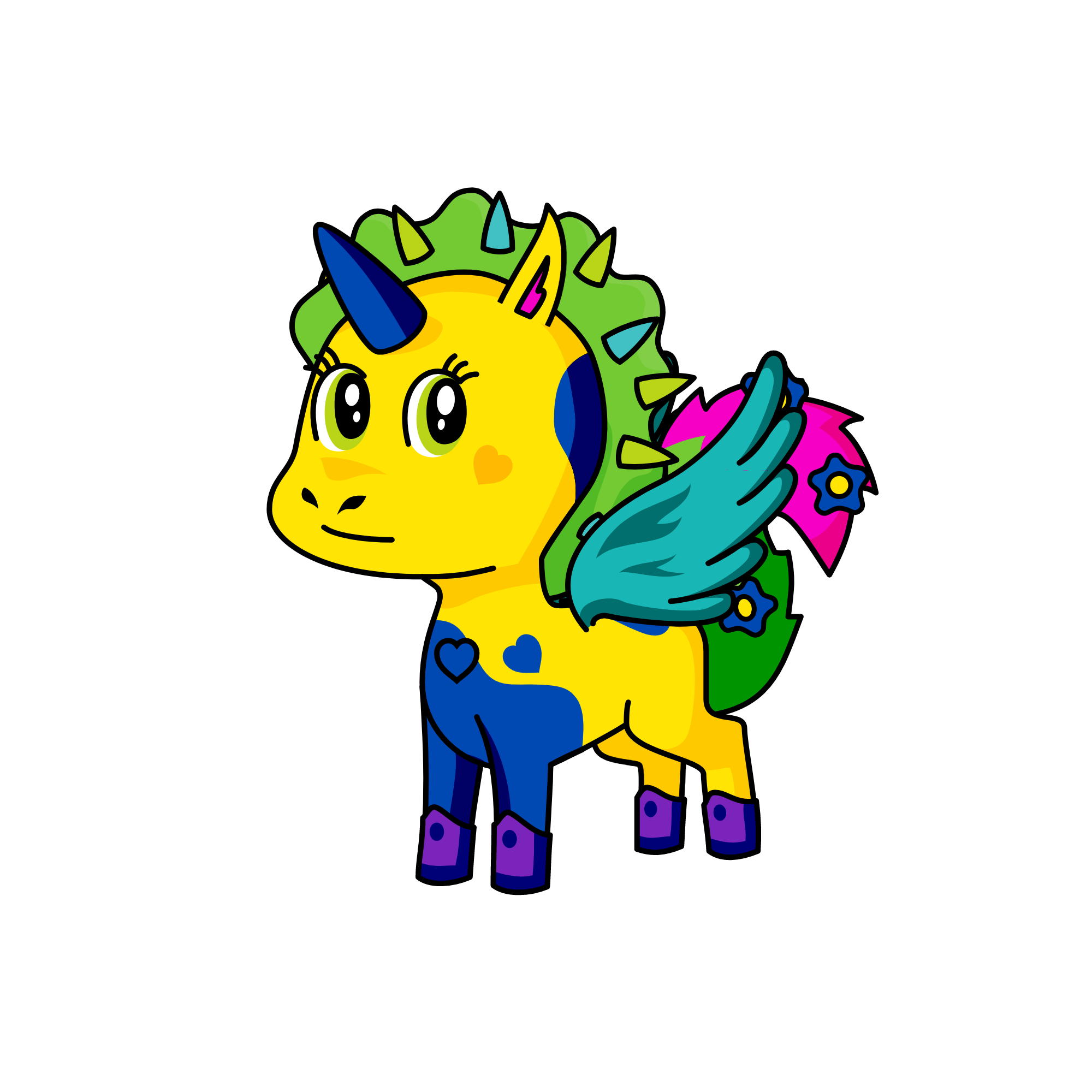pip, the unicorn