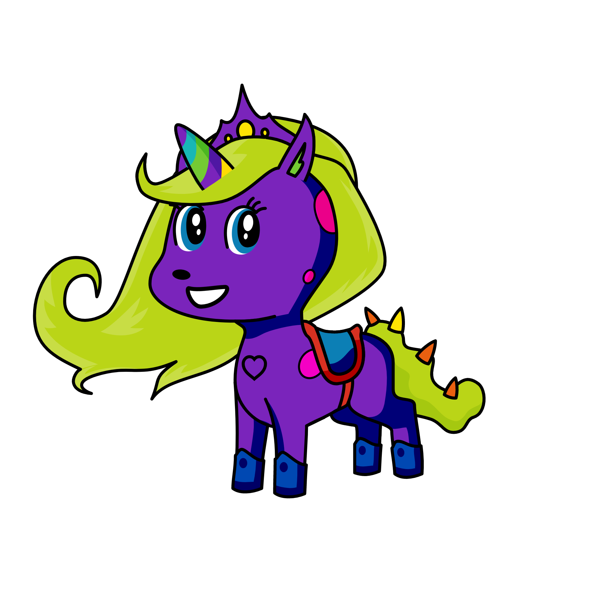 princess blaze , the unicorn