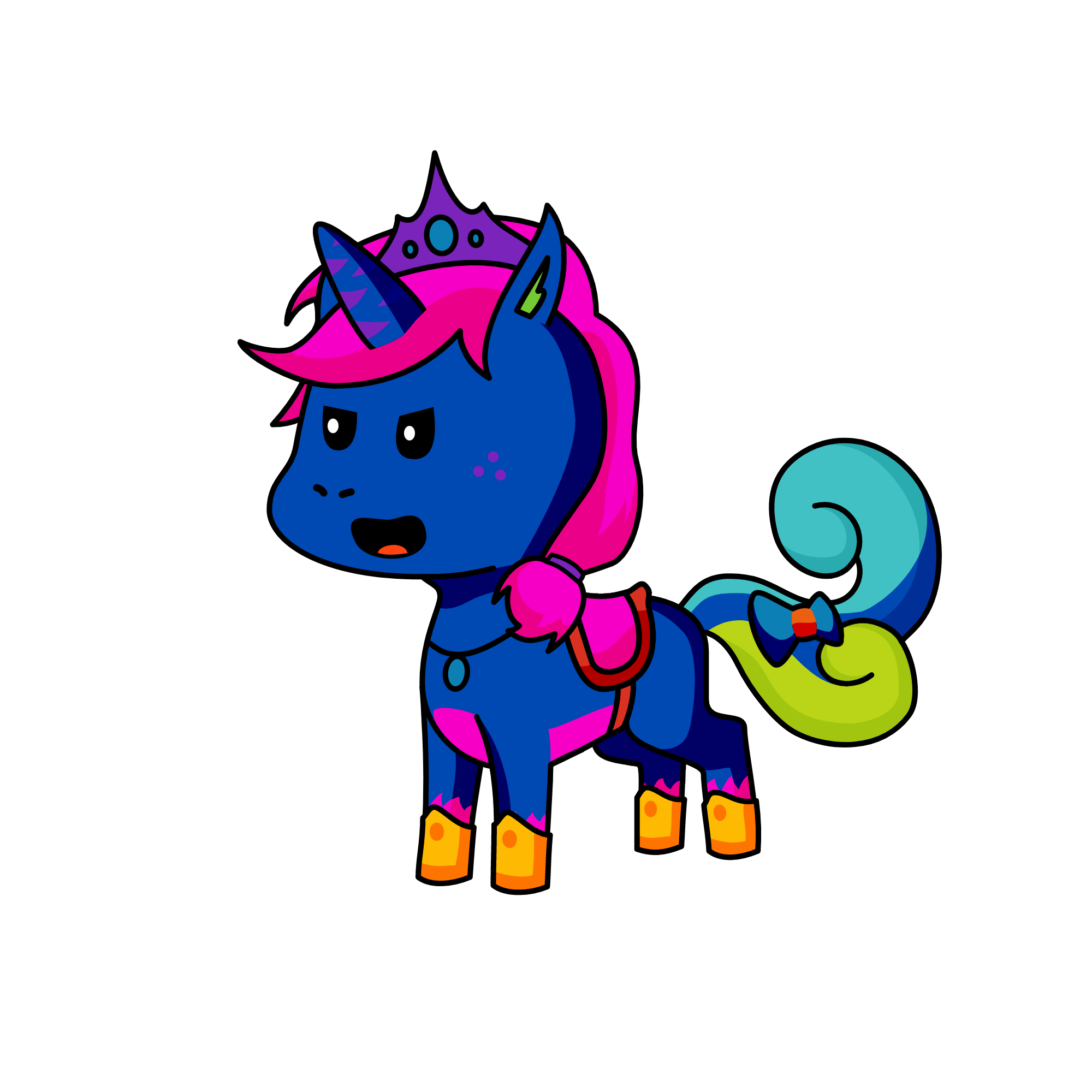 shadow blaze, the unicorn
