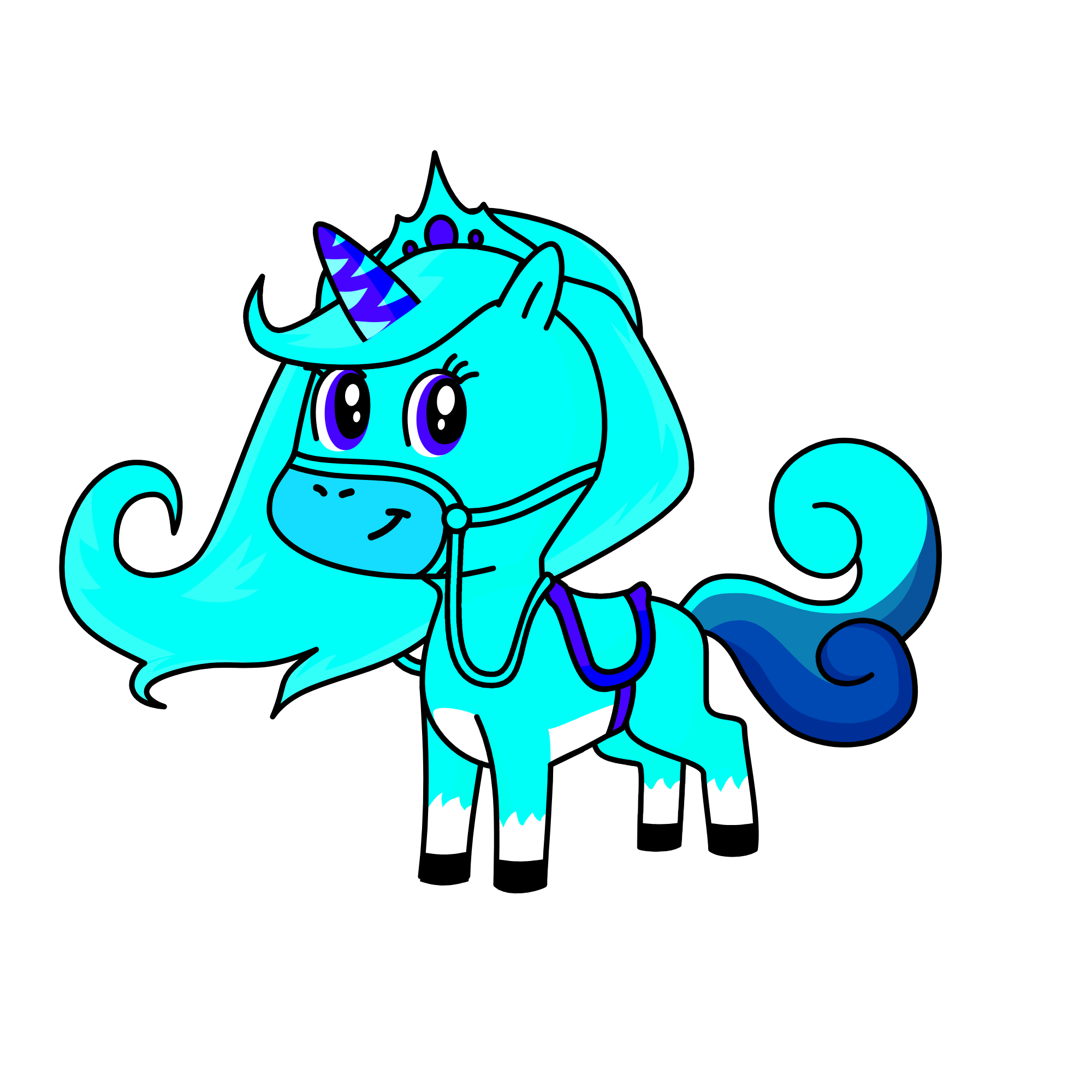 Ice Queen, the unicorn