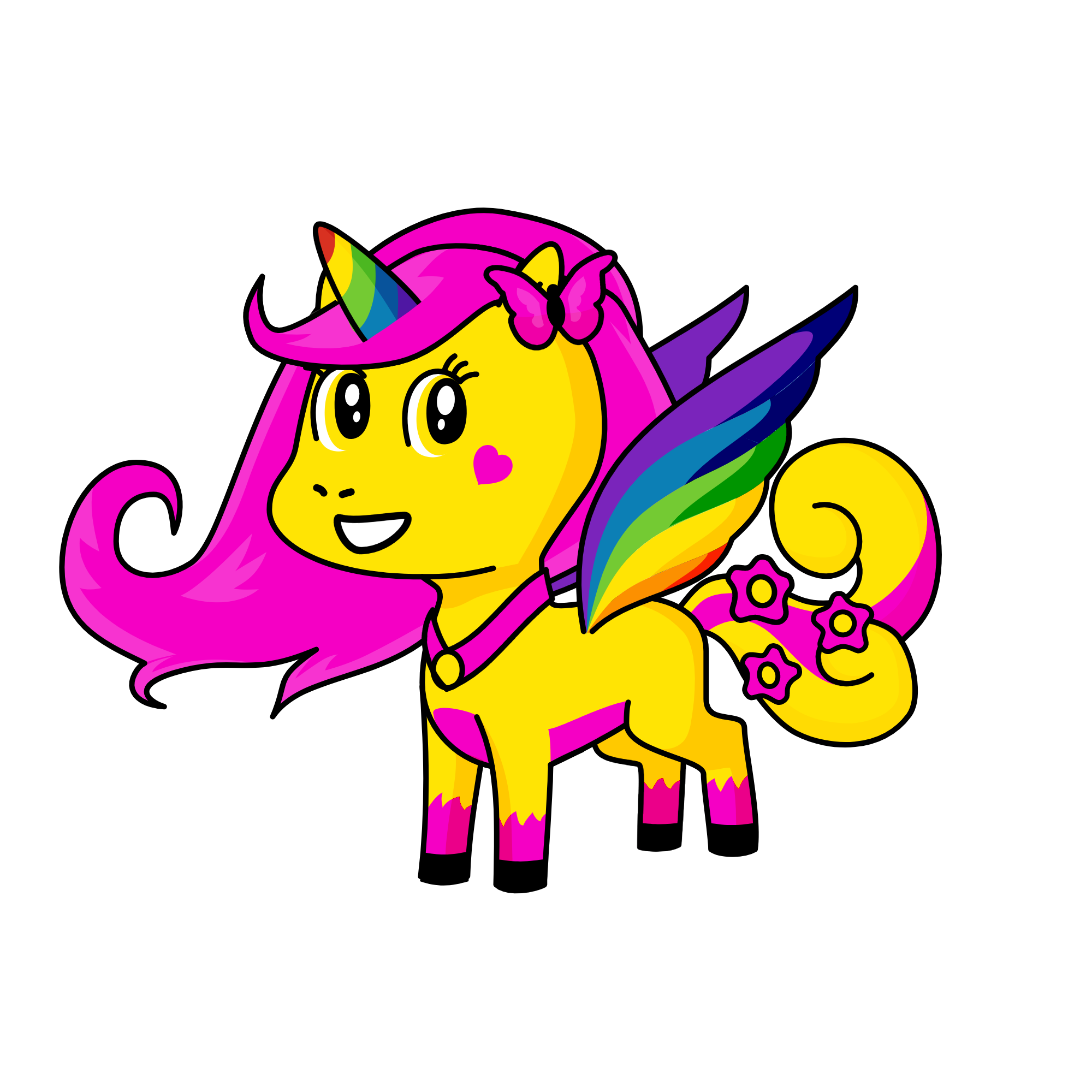 banana , the unicorn