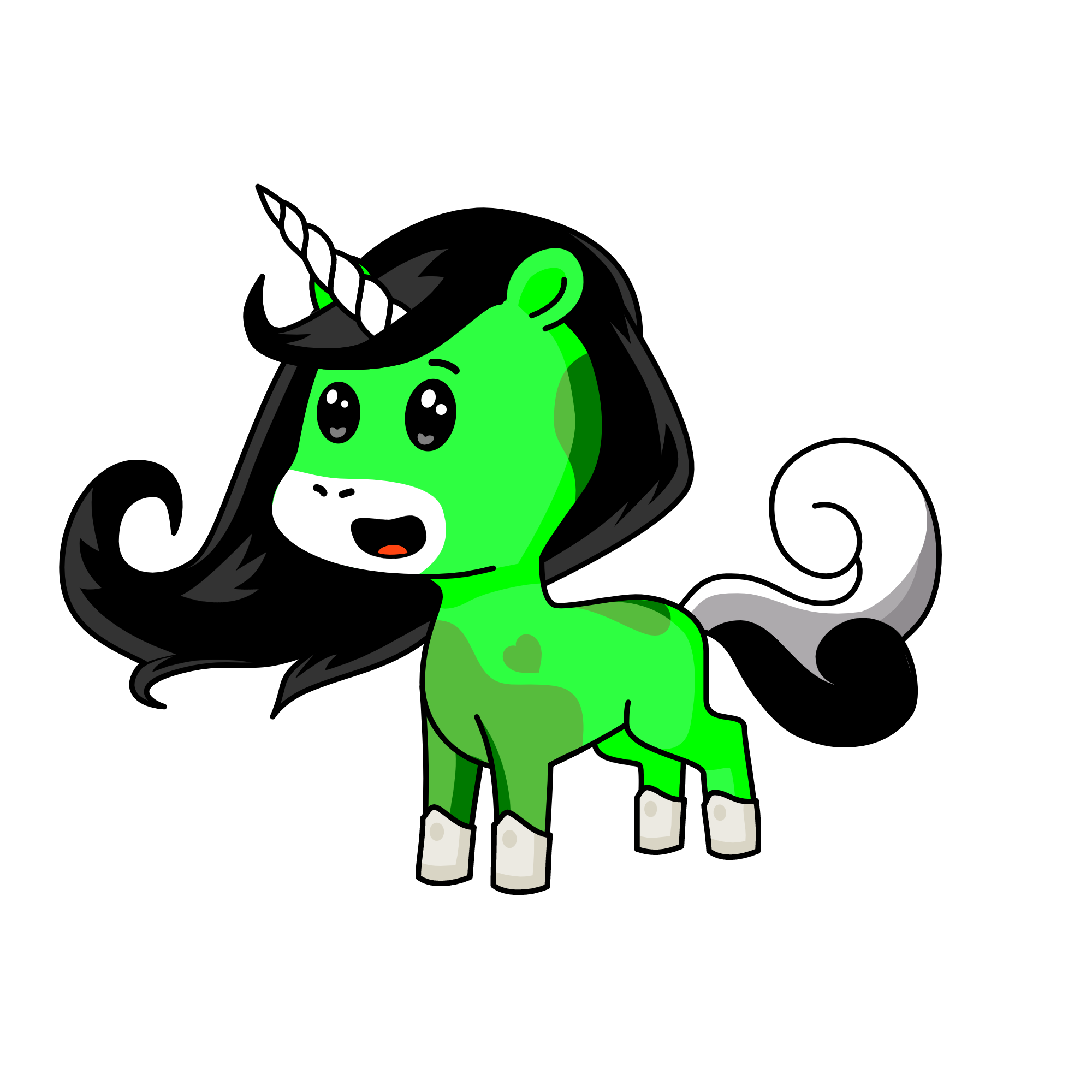 Robot 2:01, the unicorn