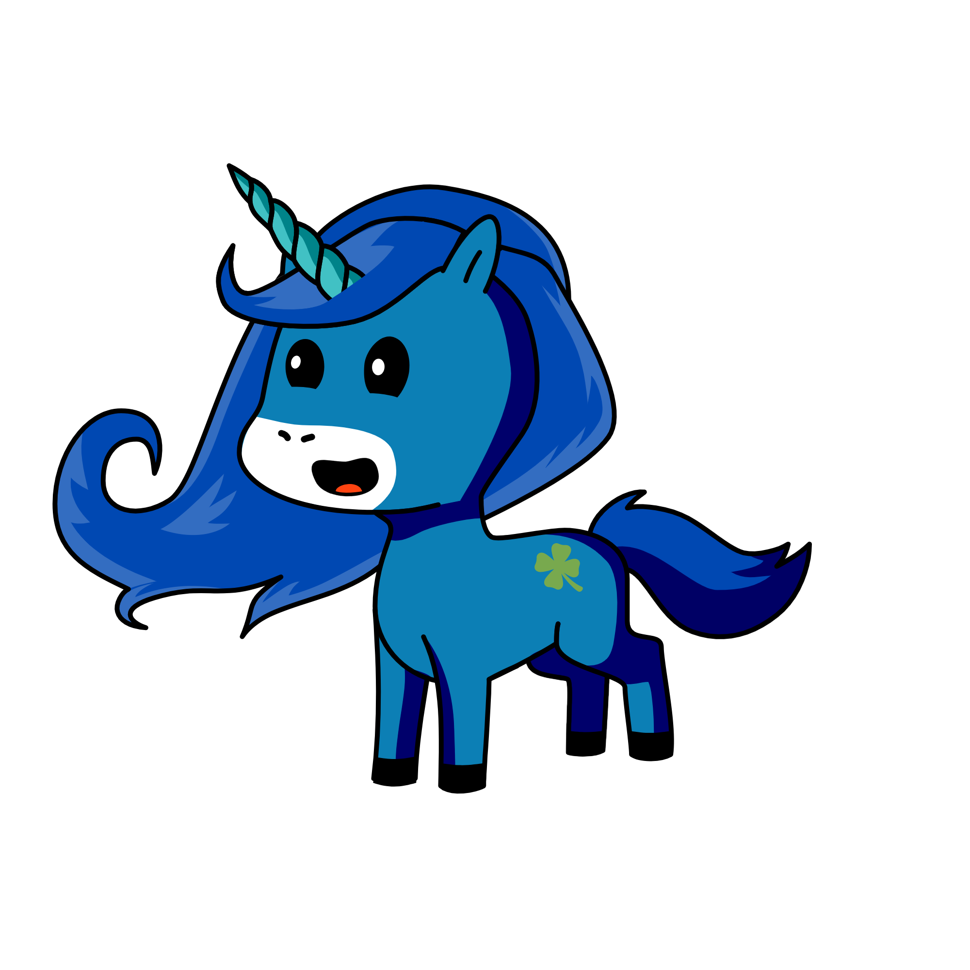 Aquarius, the unicorn