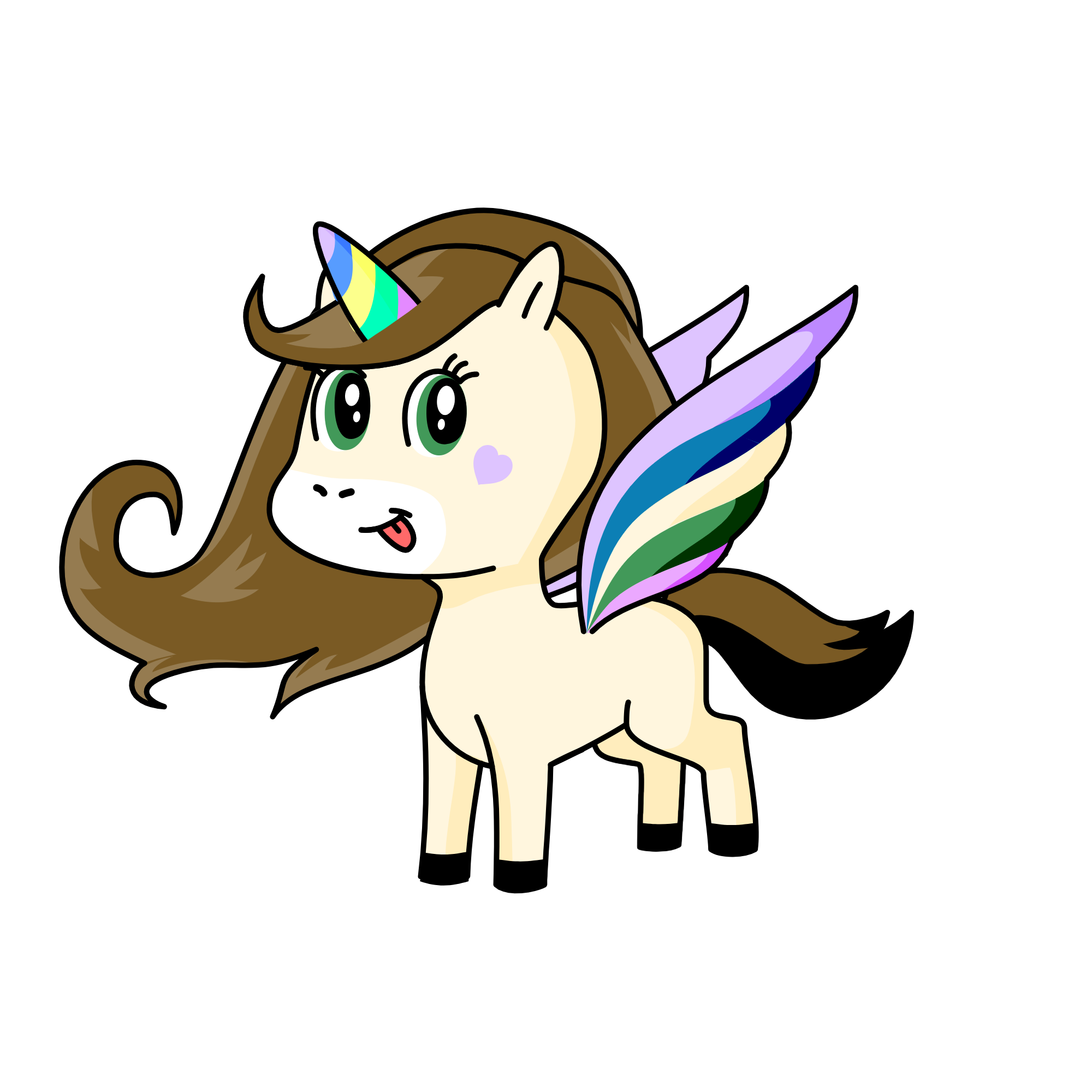 me lovly, the unicorn