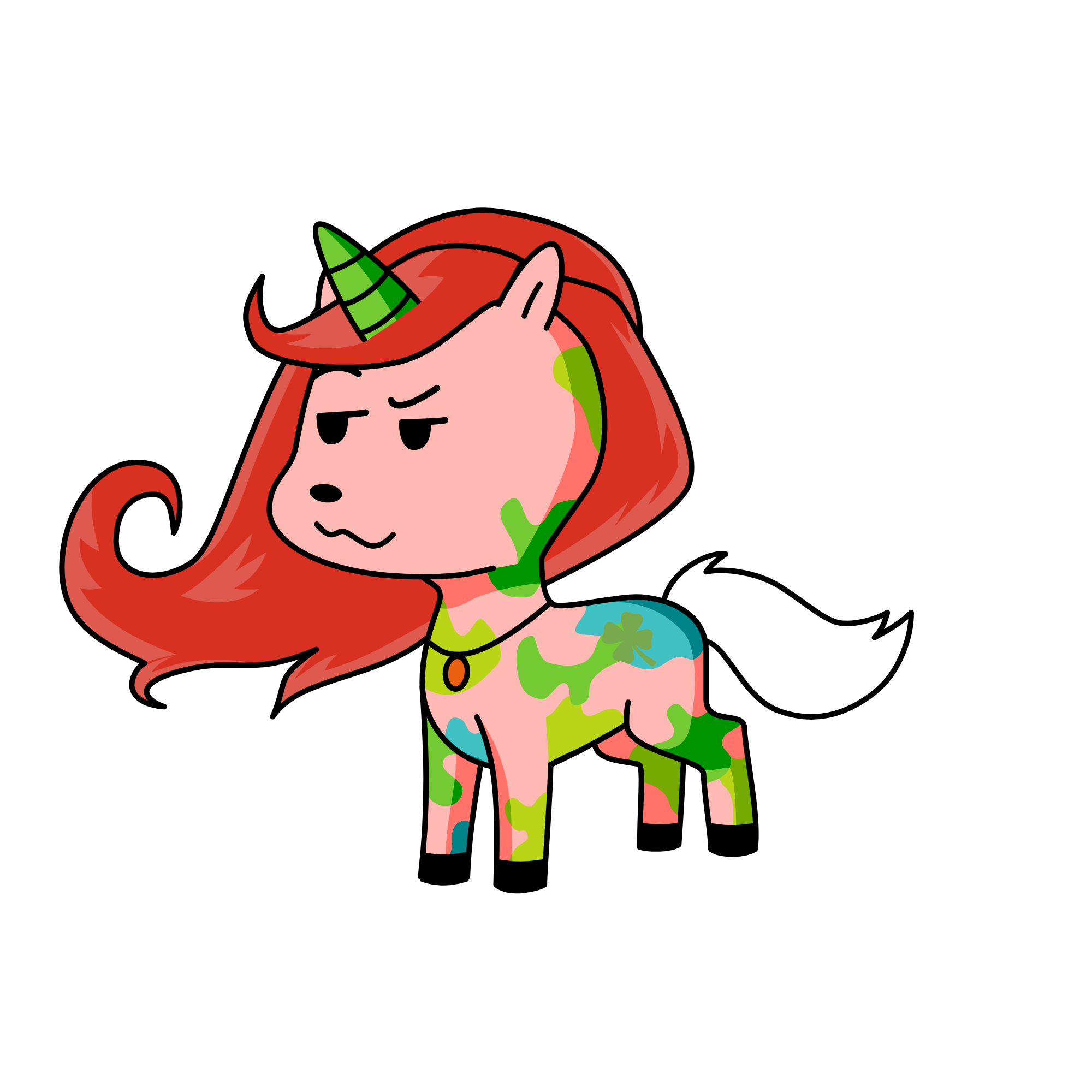 watermelon, the unicorn