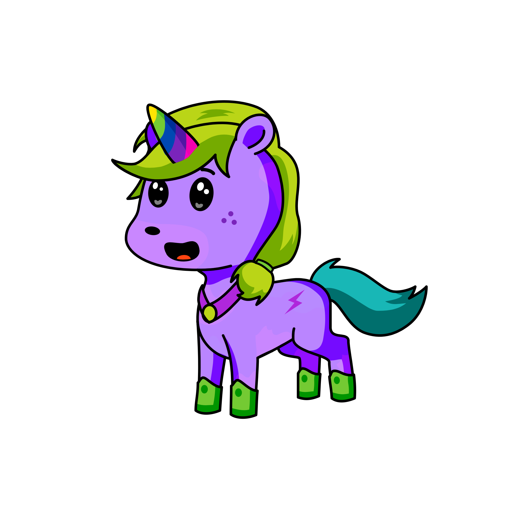 Vester, the unicorn