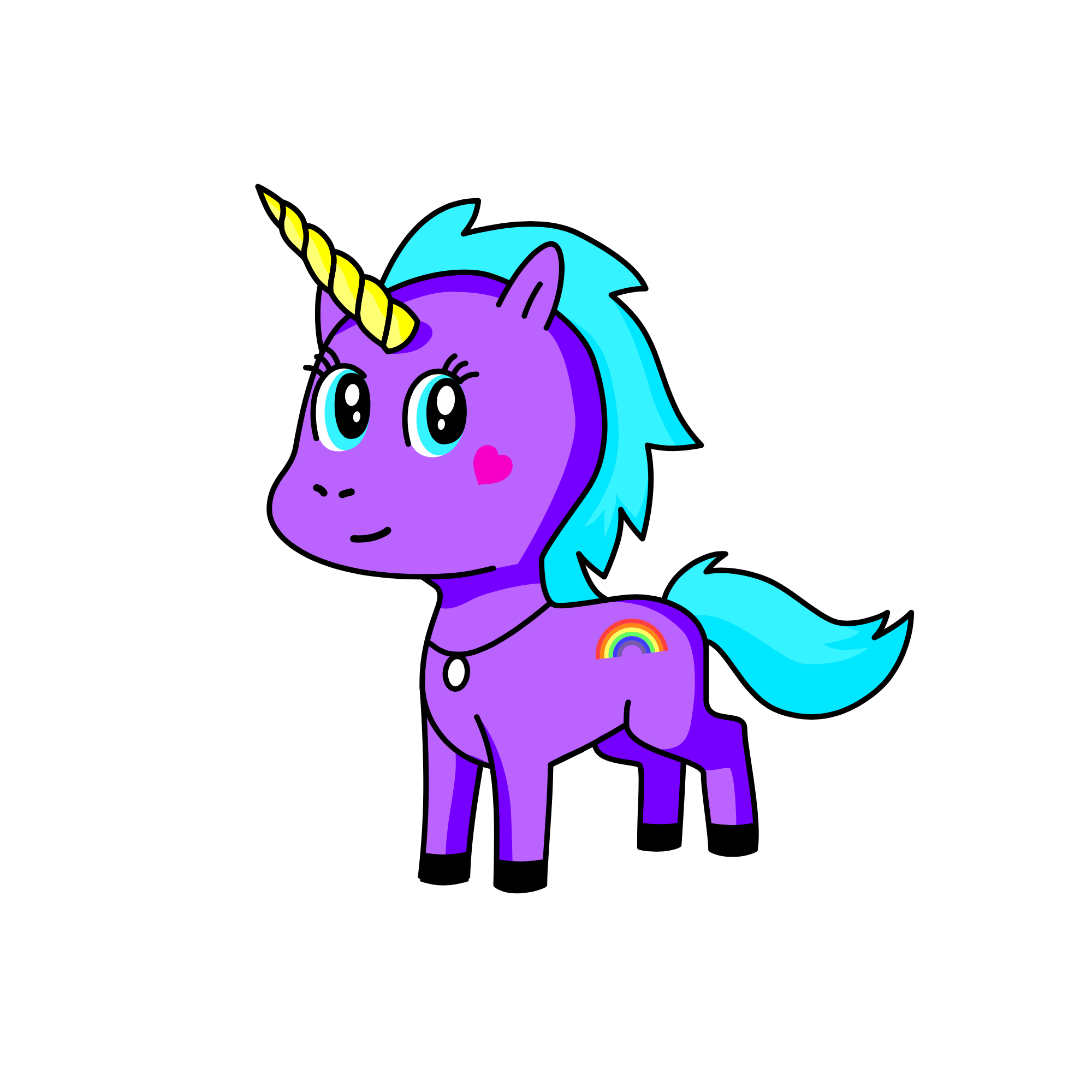 Posey, the unicorn
