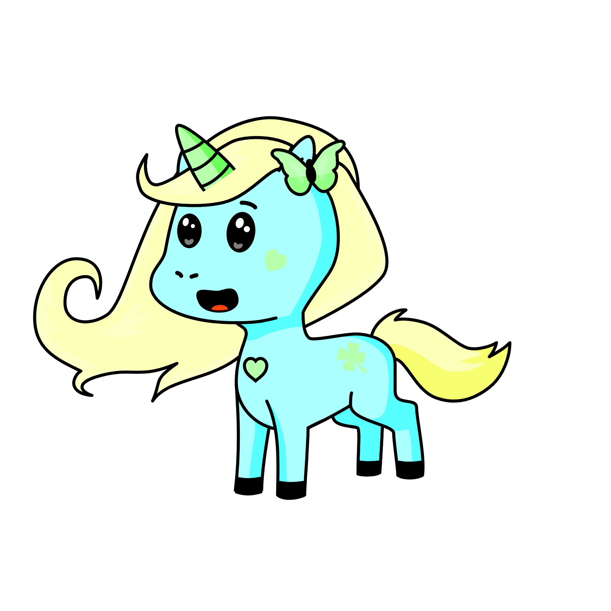 Belle, the unicorn