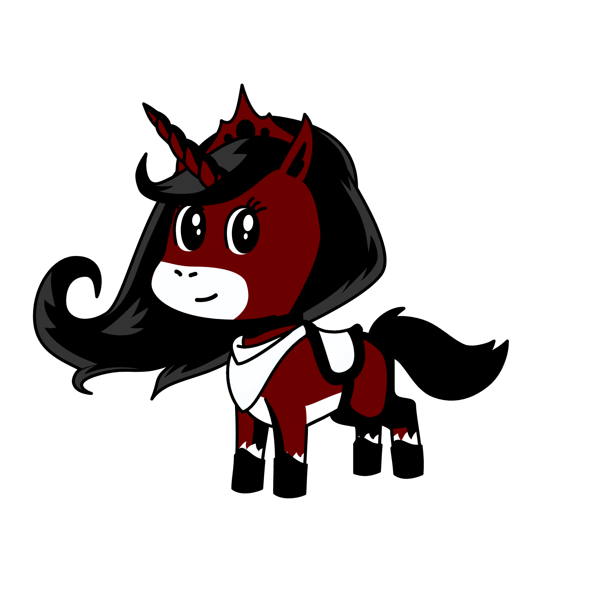 Blood Moon, the unicorn