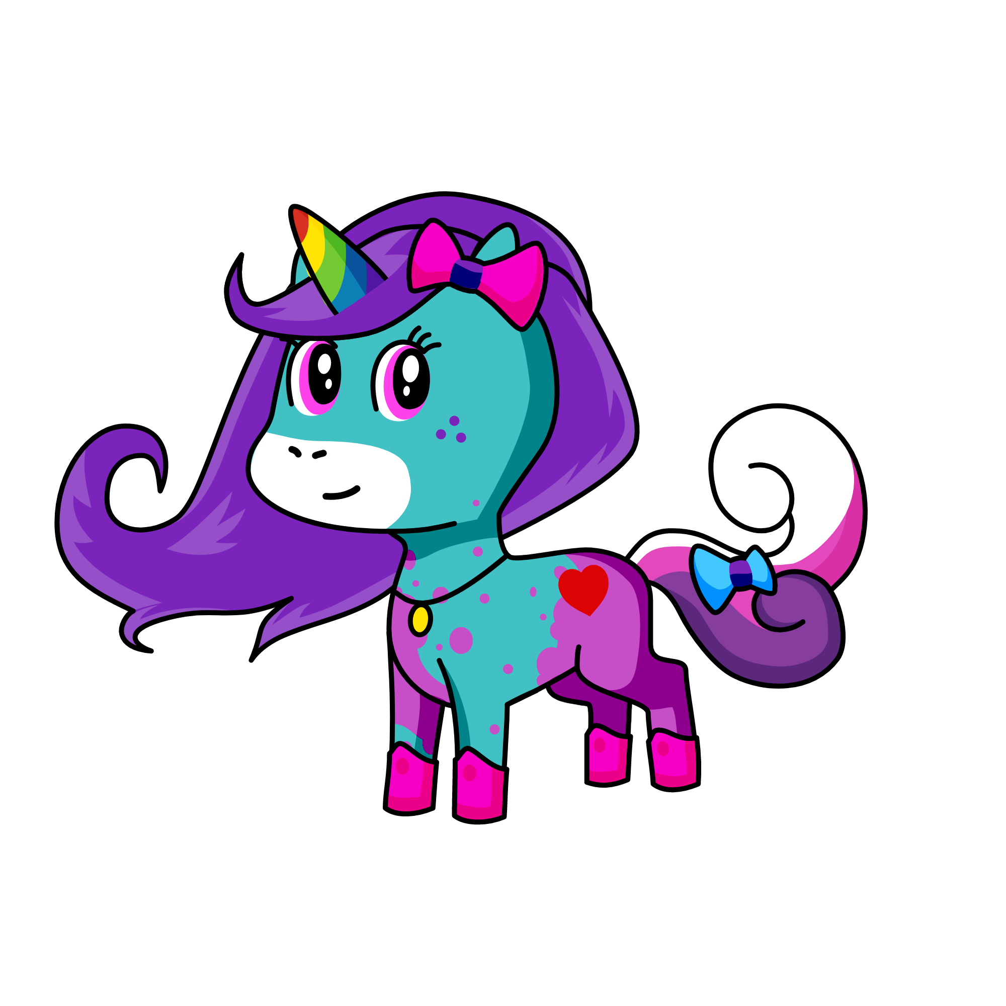 Sparkle, the unicorn