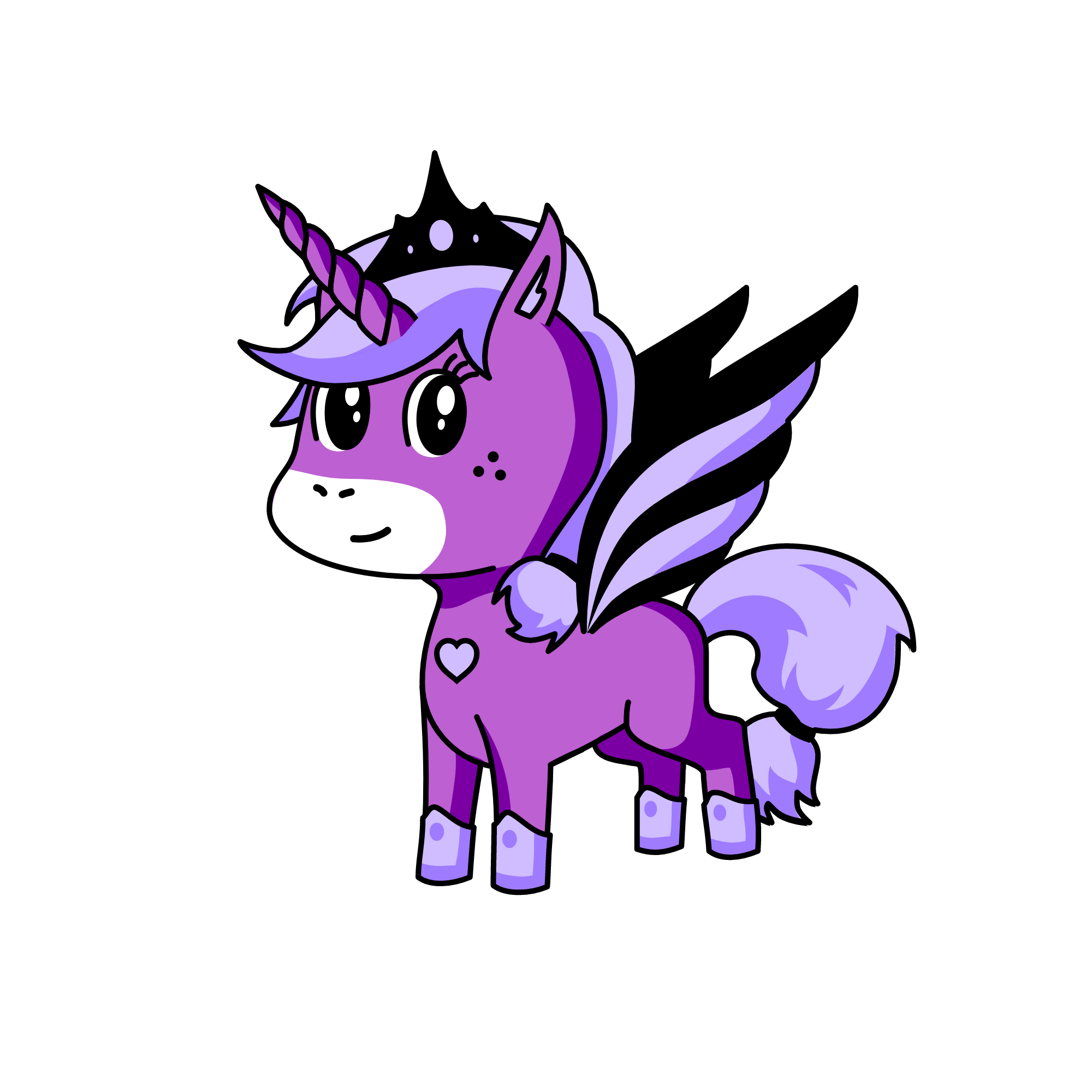 Lavender , the unicorn