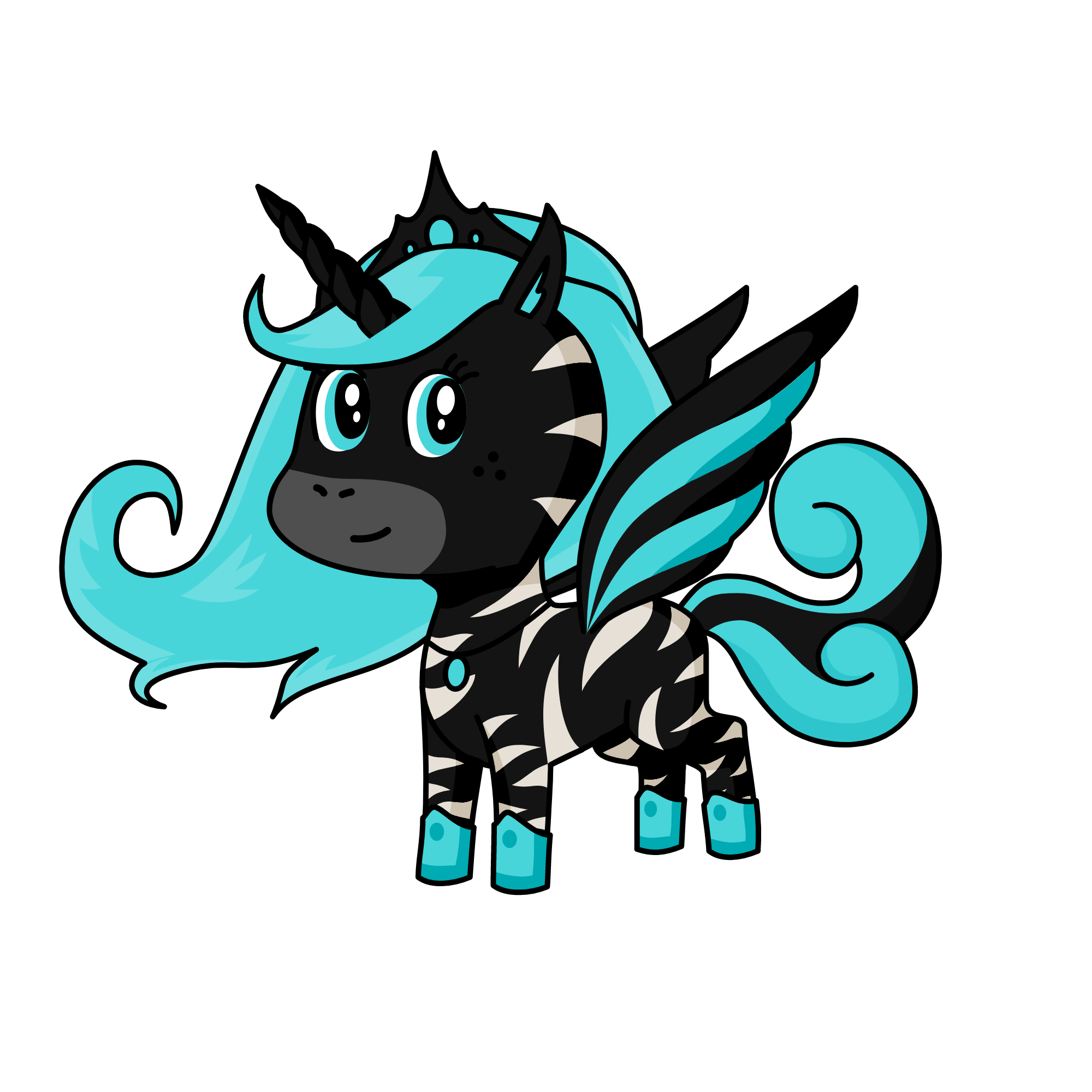 Midnight, the unicorn