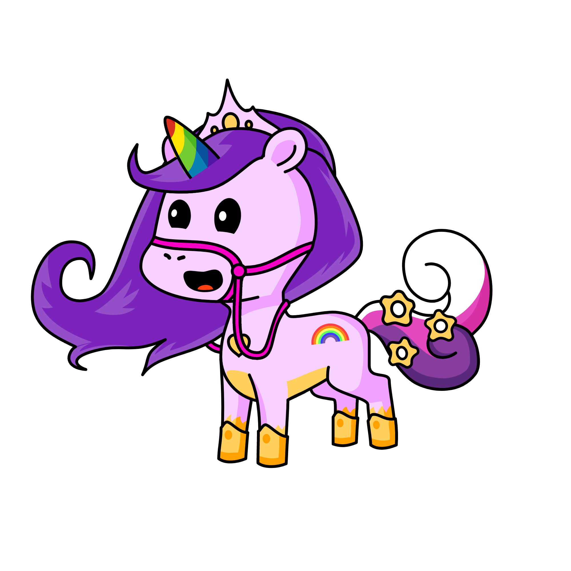 princess Rainbow Shine, the unicorn