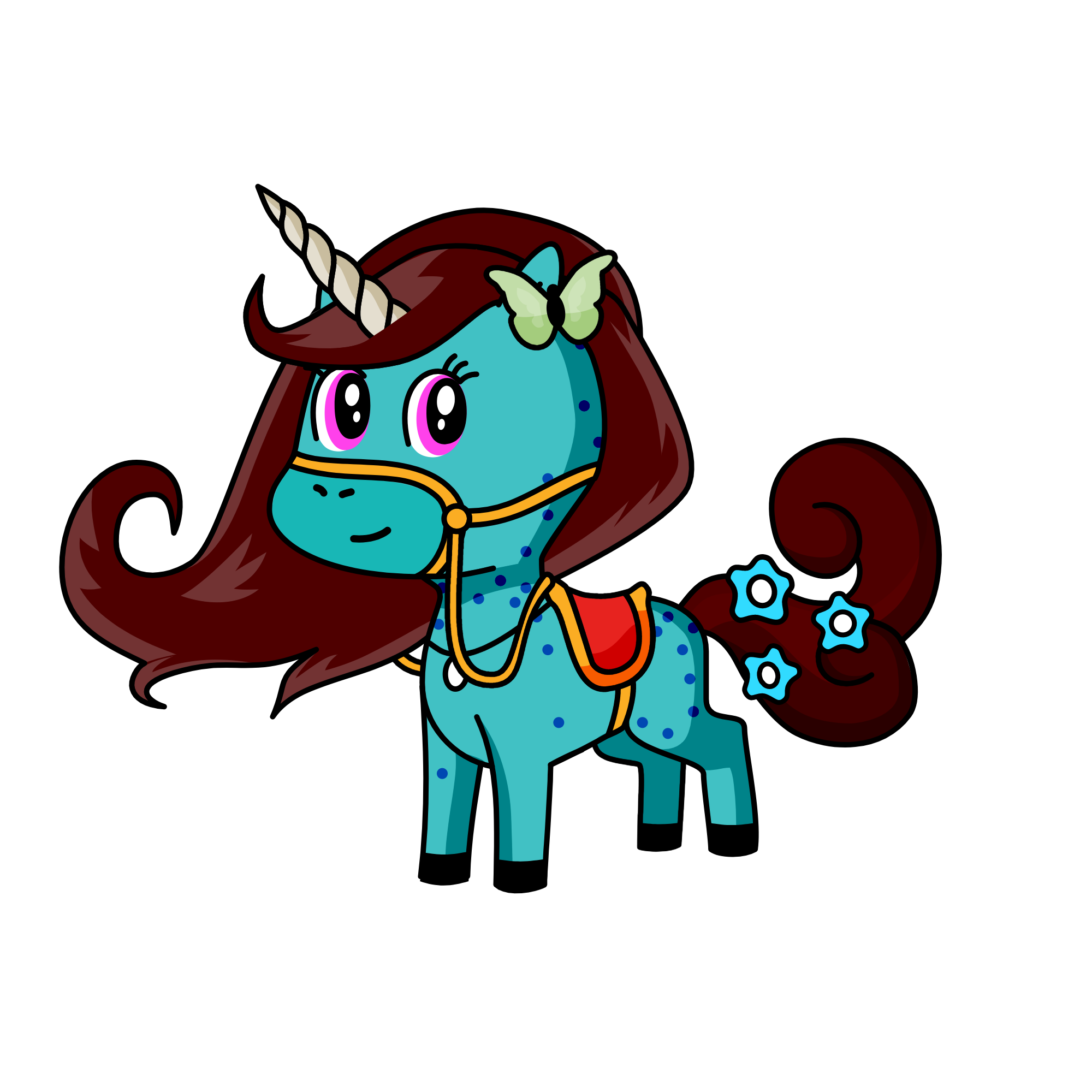 FLURRY hEART, the unicorn