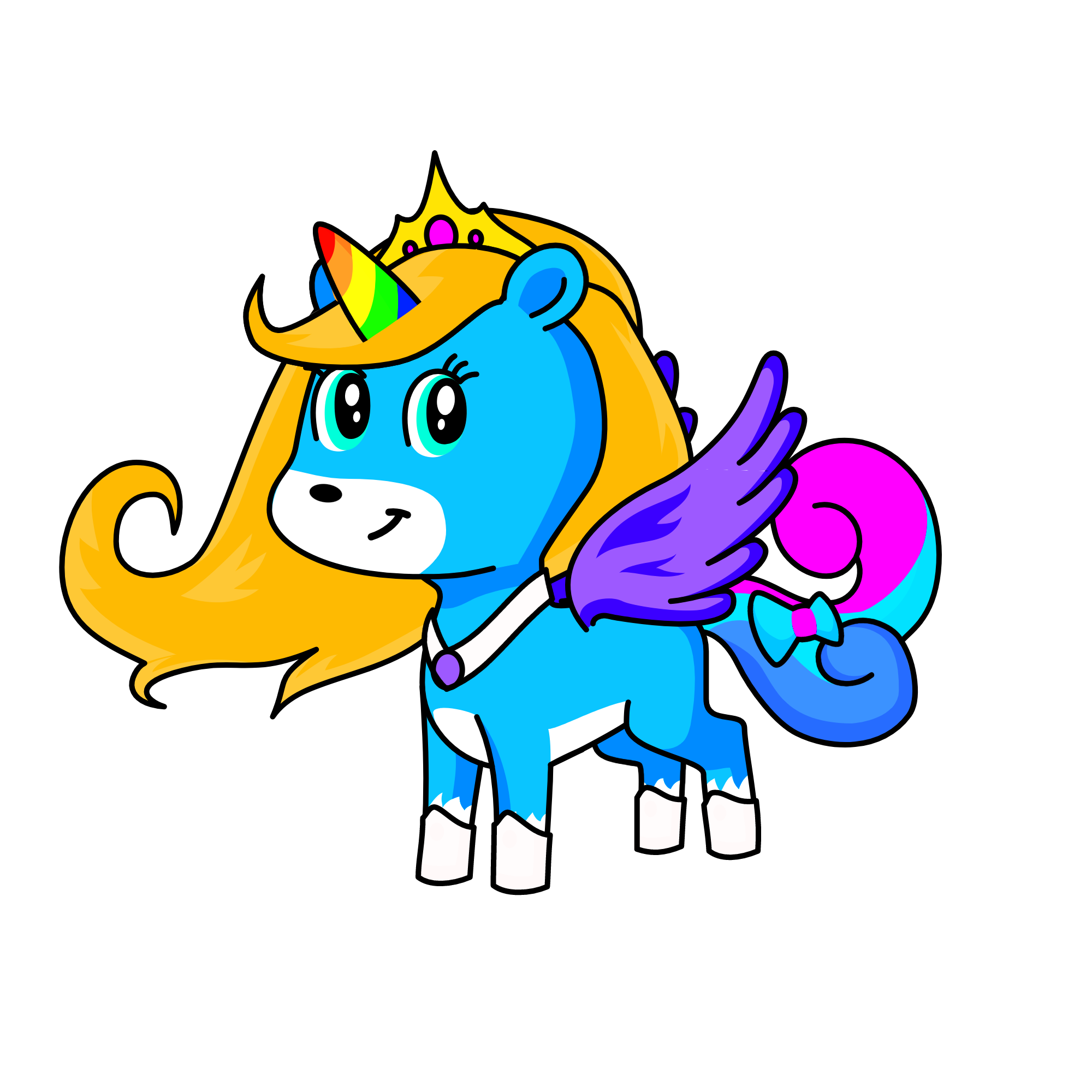 The Snow Unicorn , the unicorn