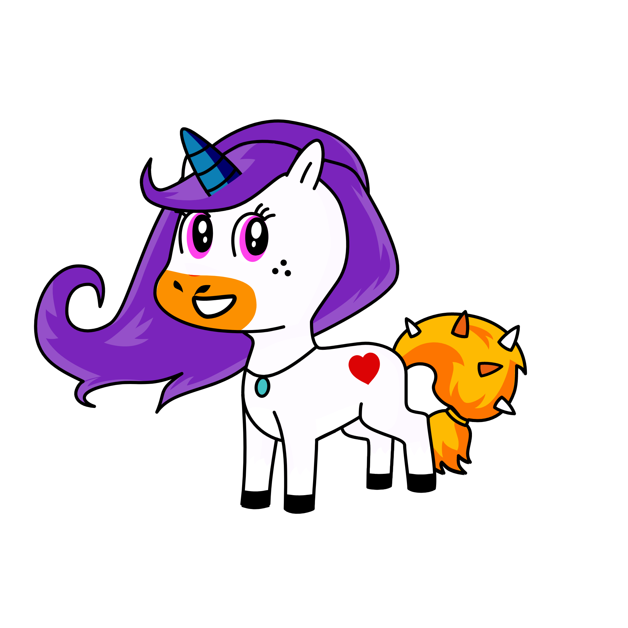 raimbow, the unicorn