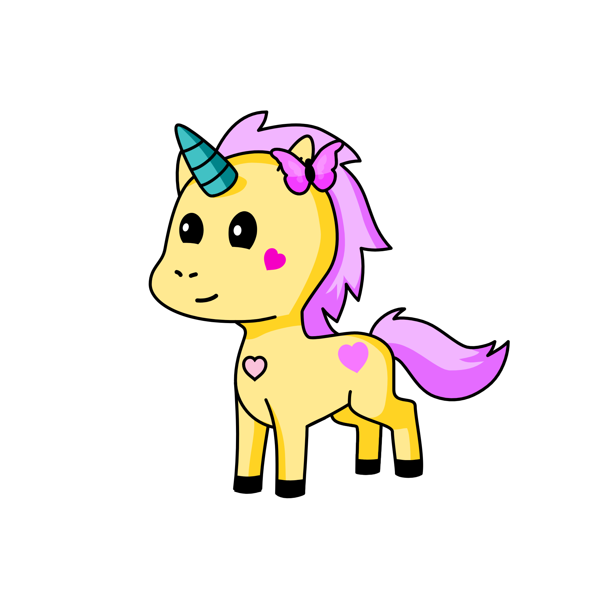 flutter, the unicorn