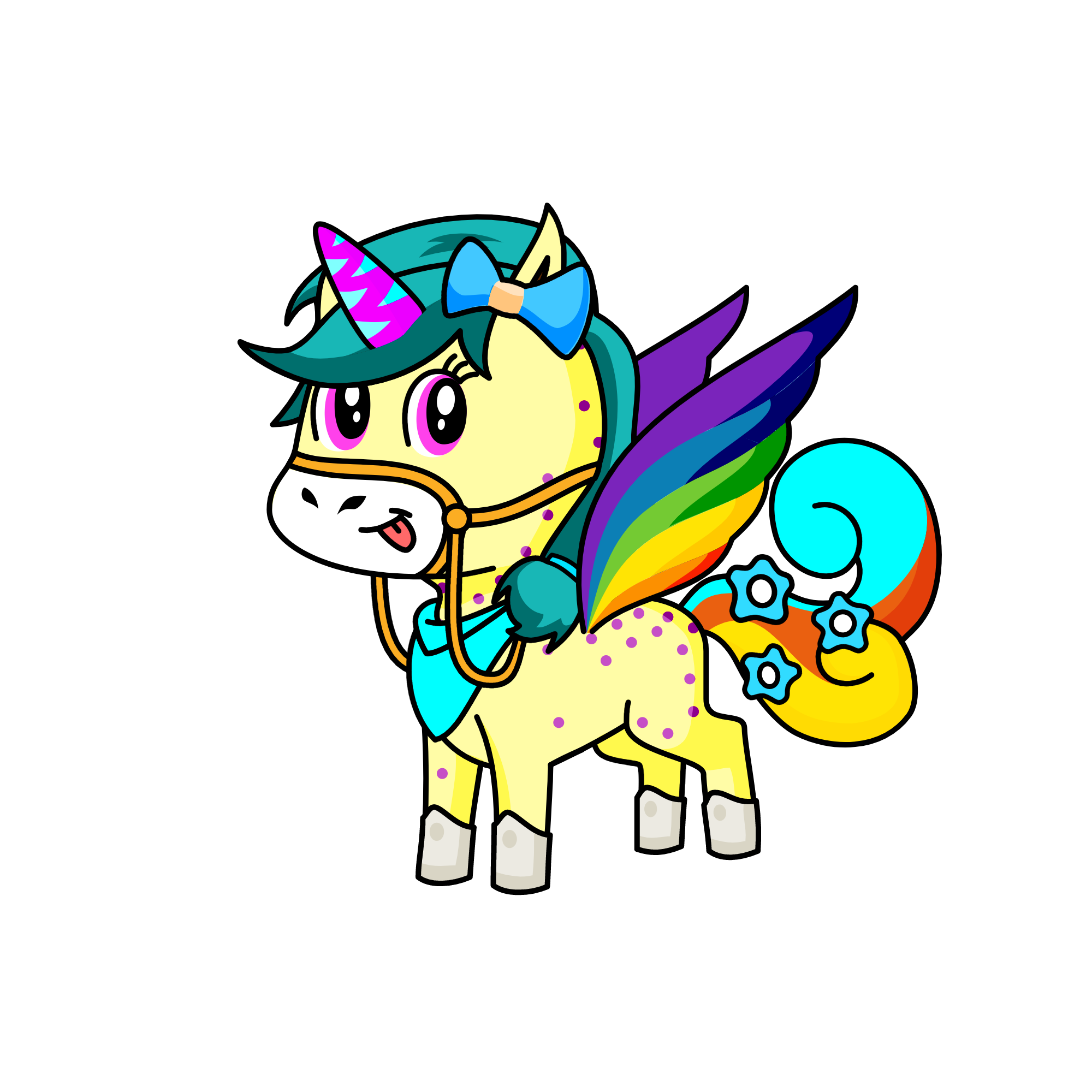❤❤❤, the unicorn