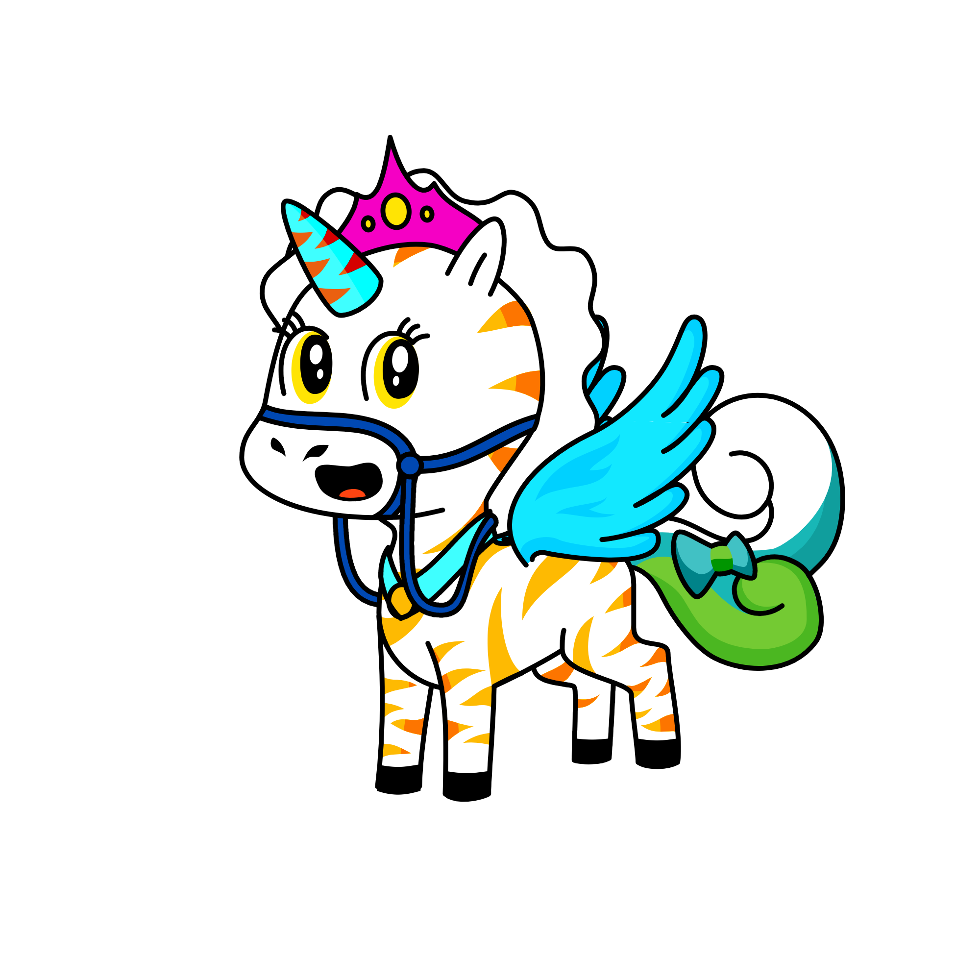 Снежана, the unicorn