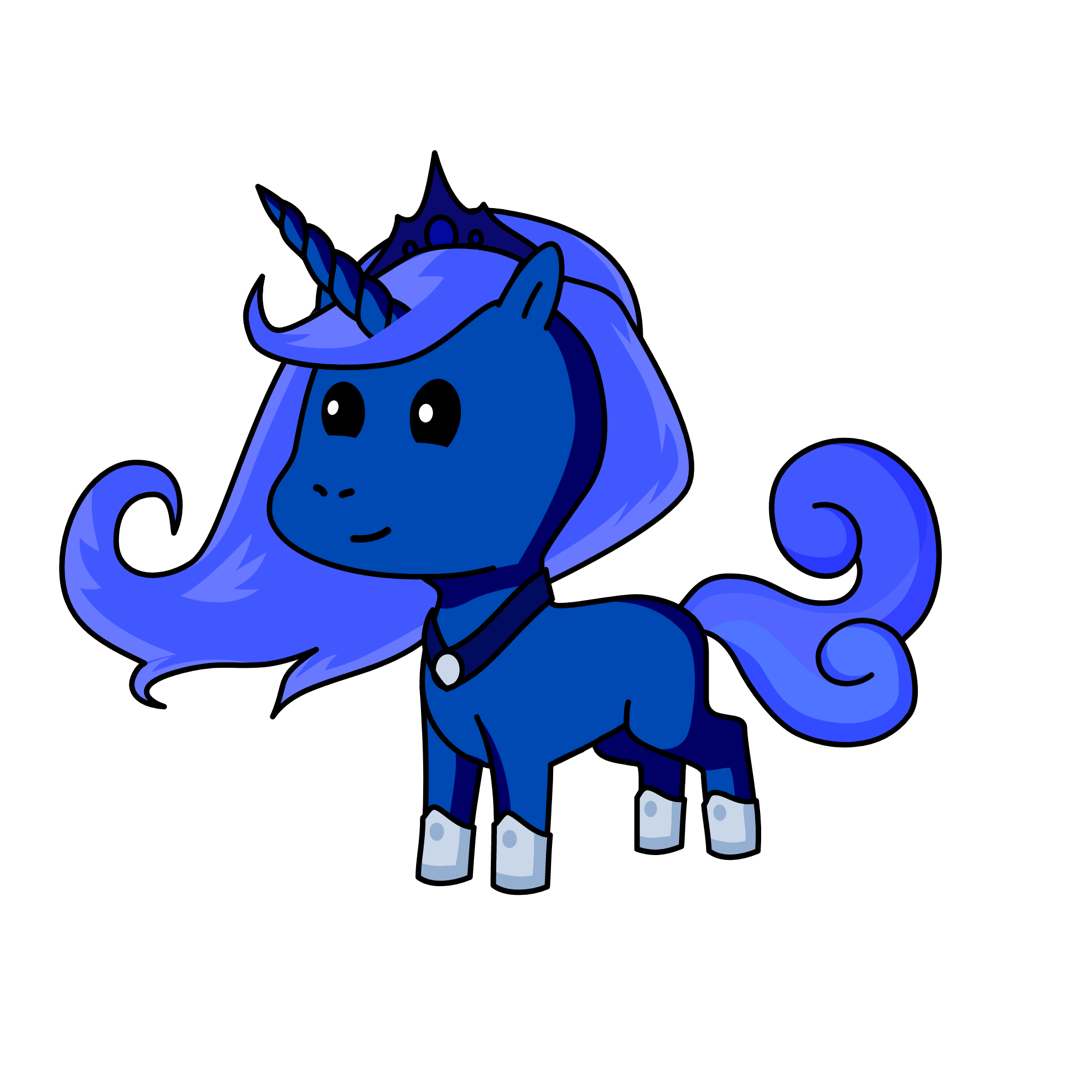 luna, the unicorn