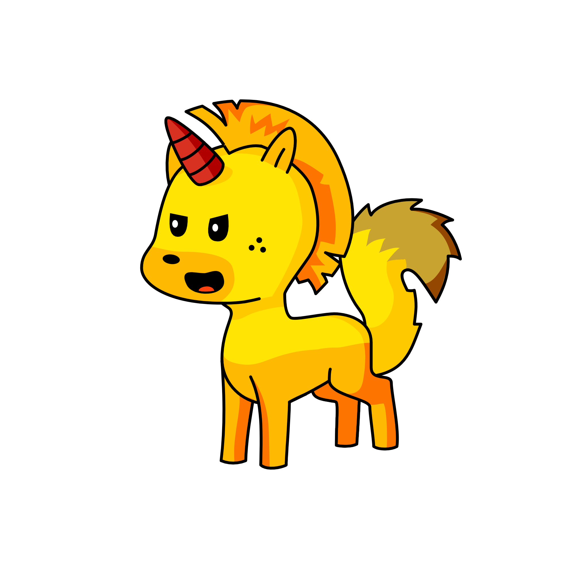 petey the worlds most evilest cat, the unicorn