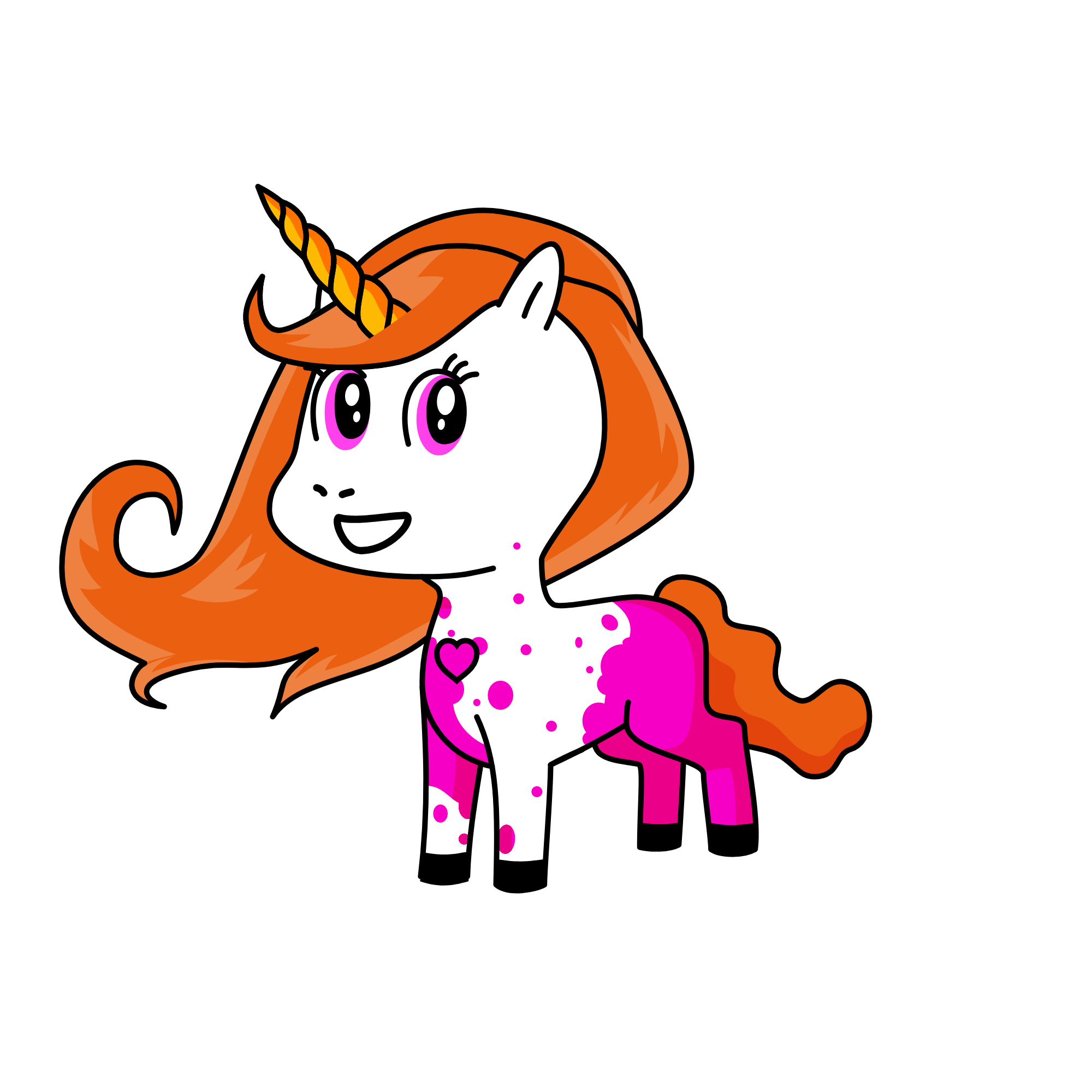 Petra, the unicorn