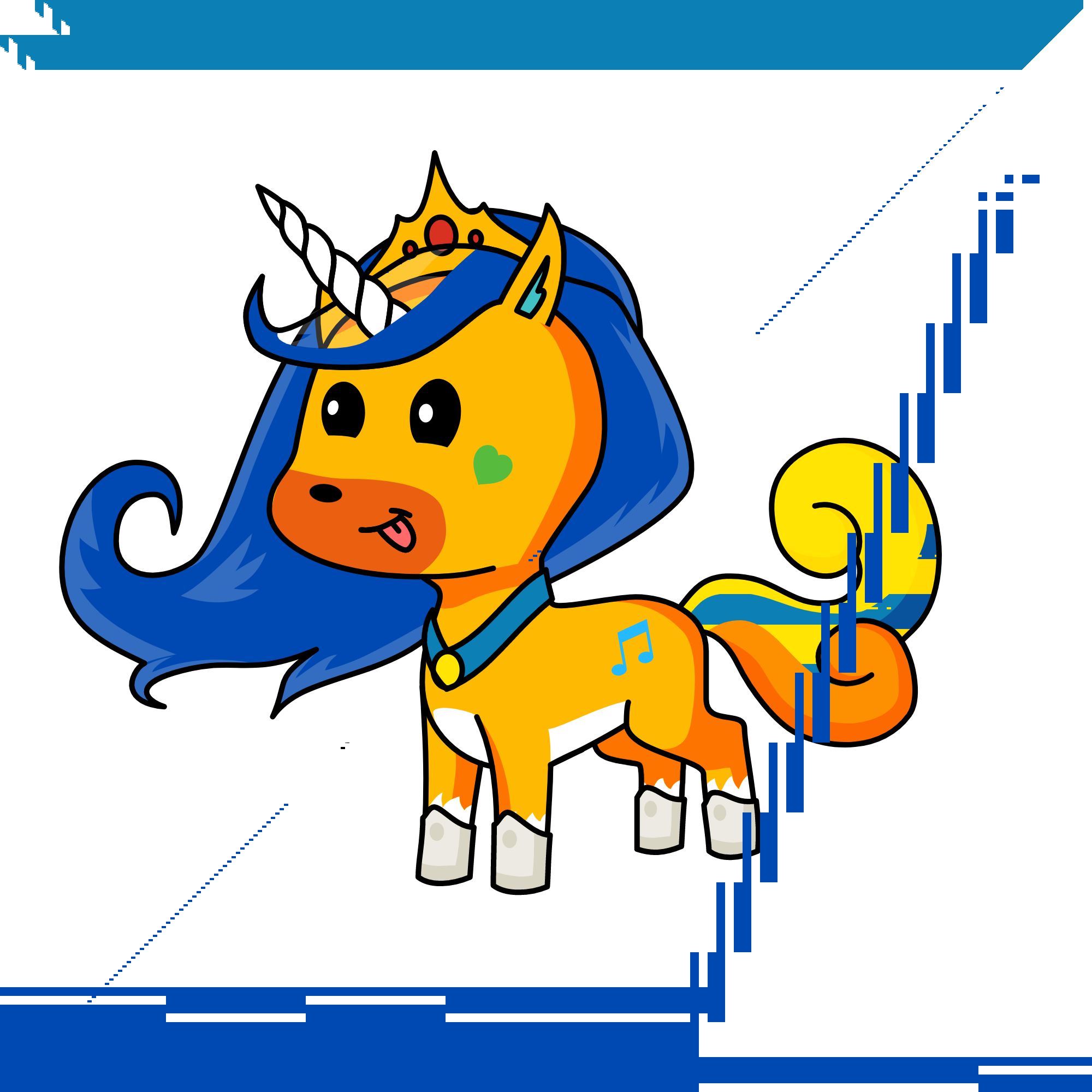 Queen Lighting , the unicorn
