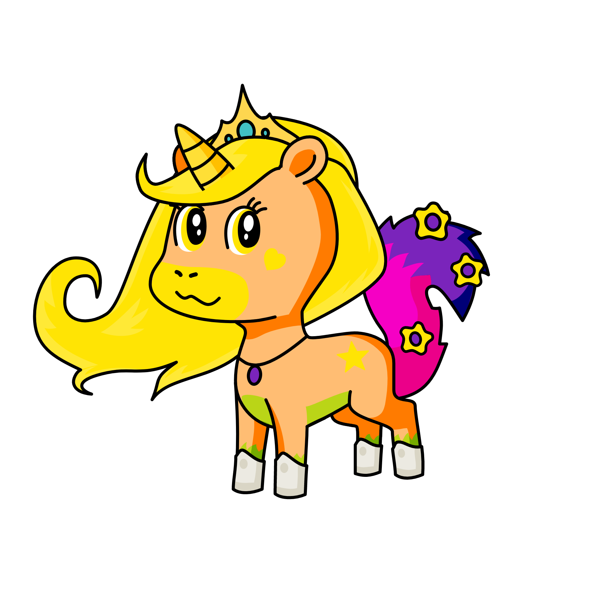 Princess Starlight, the unicorn