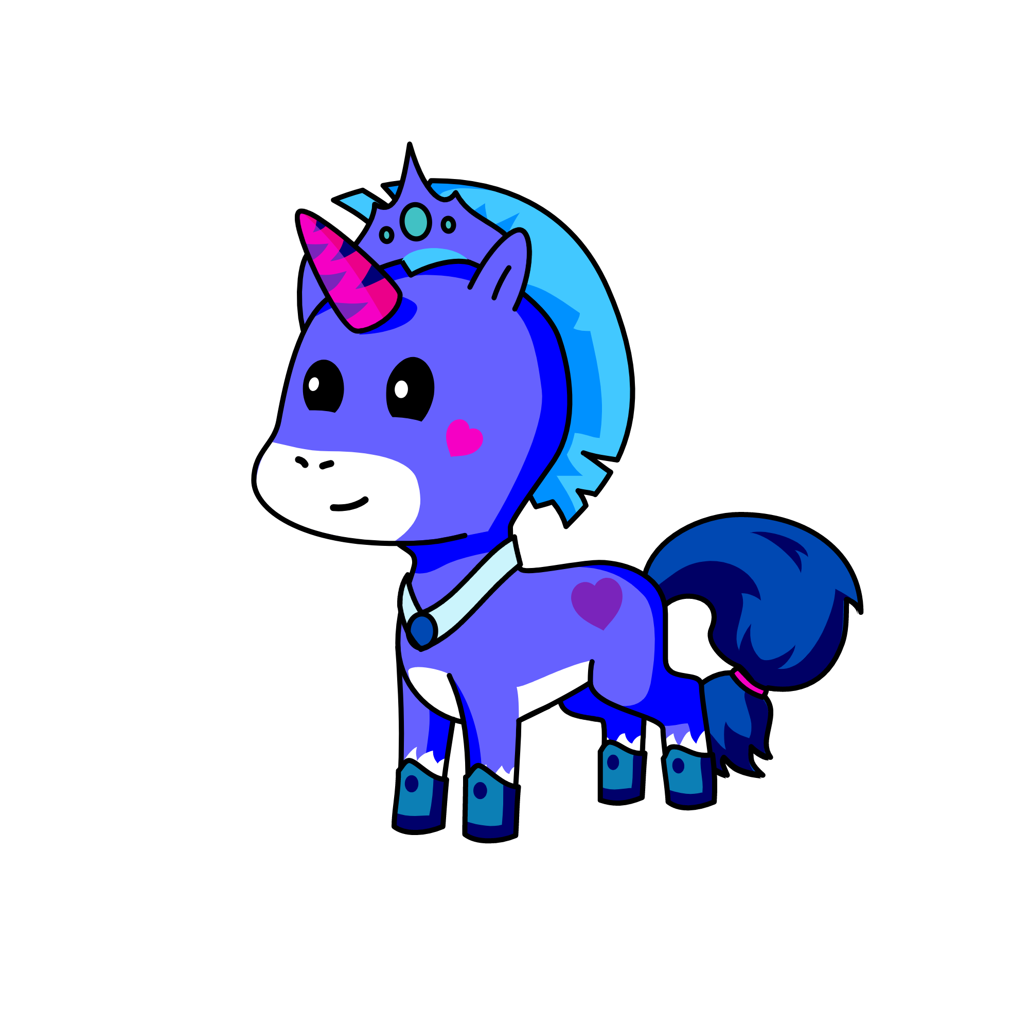 Prince Nightmare, the unicorn