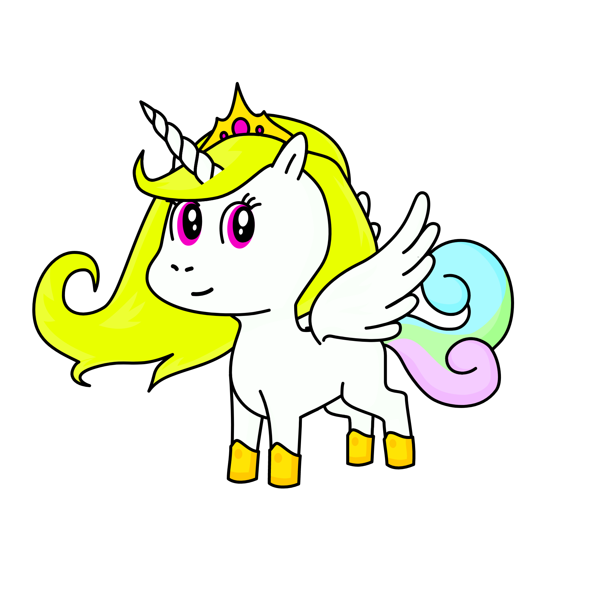 celestia, the unicorn