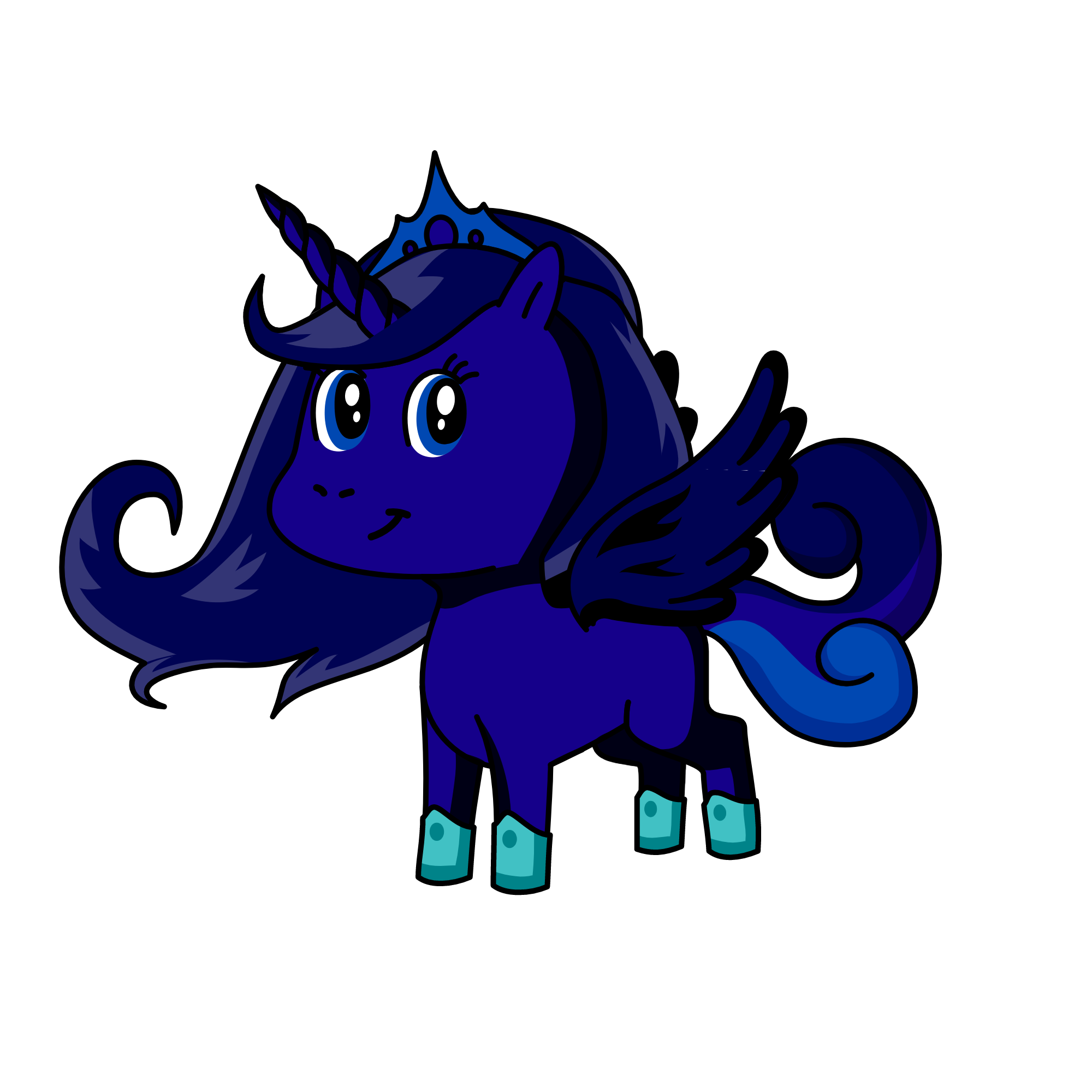 luna, the unicorn