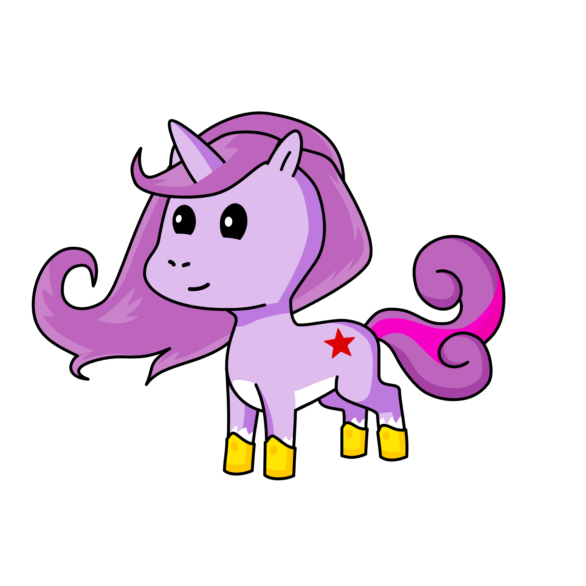 Twiligh Sparkle, the unicorn