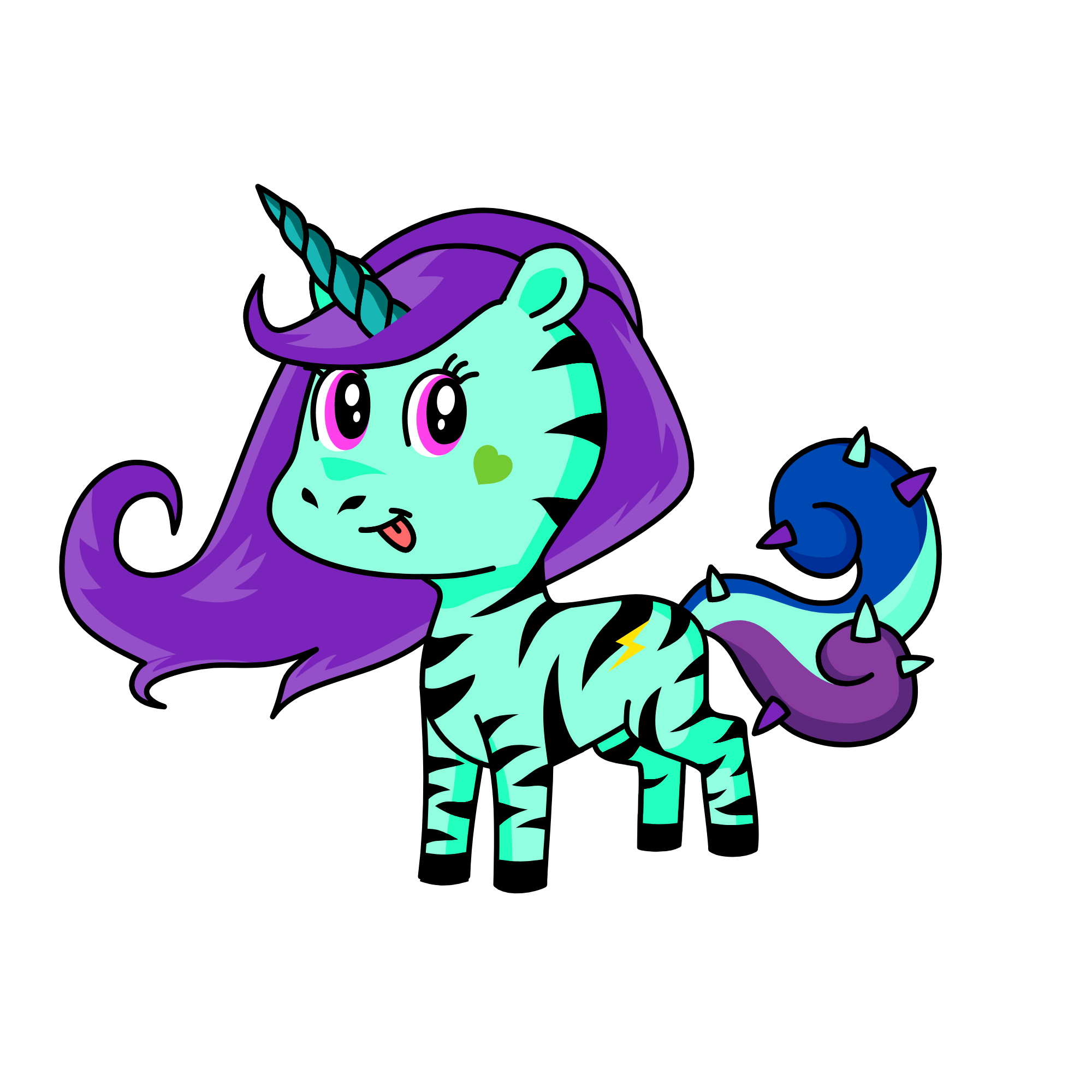 tigger, the unicorn