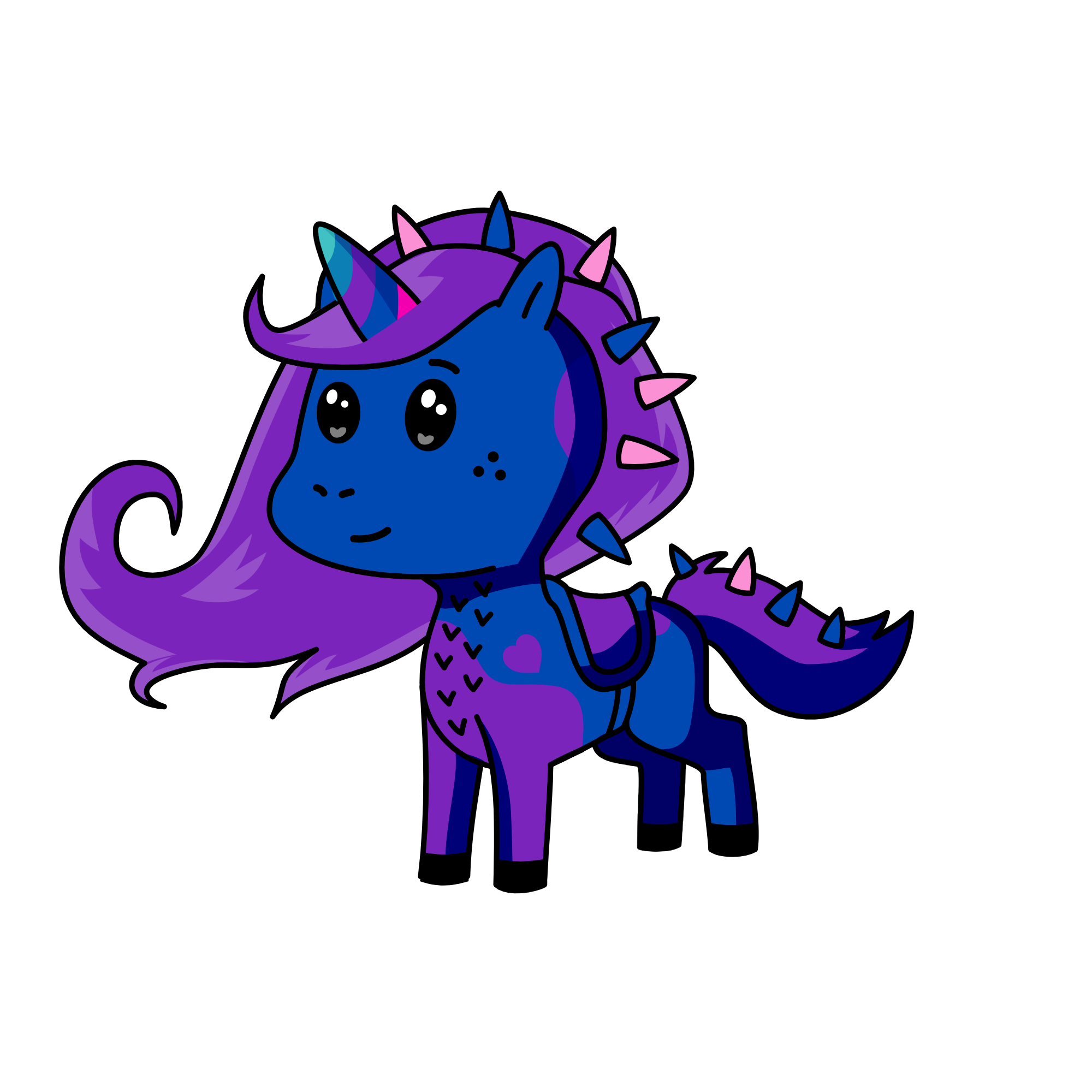 flower, the unicorn