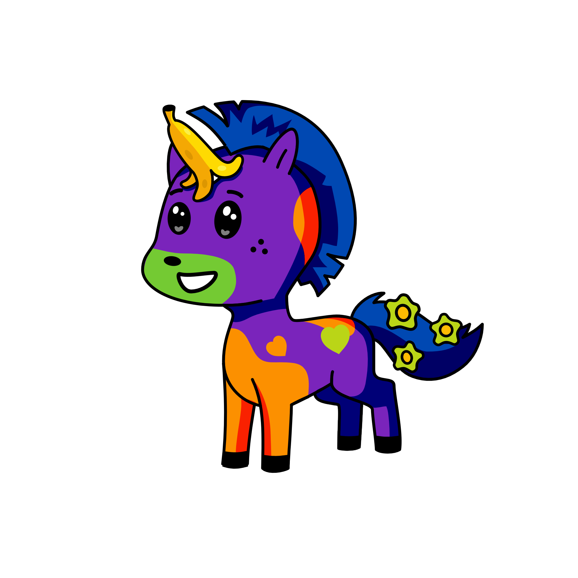 Bannana, the unicorn