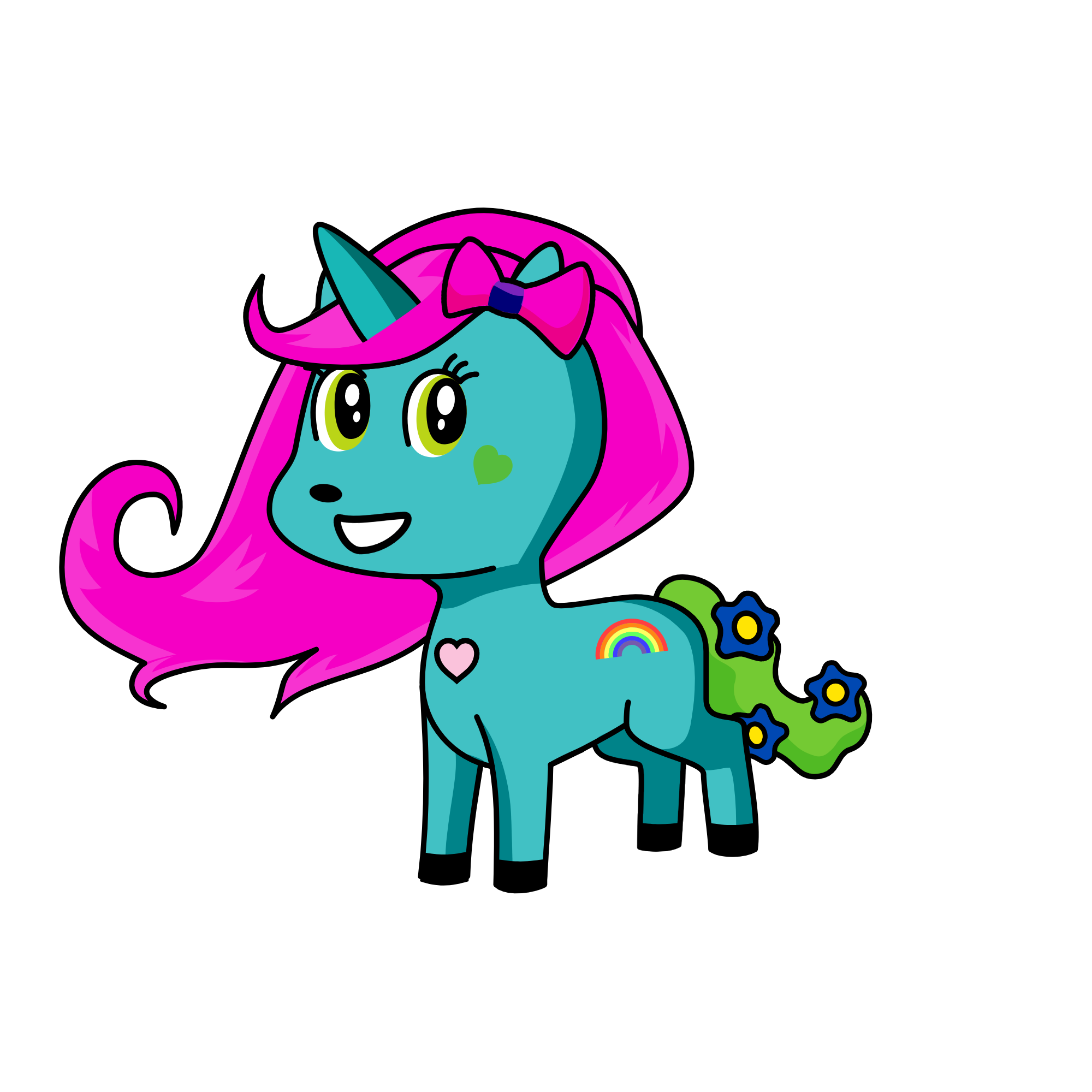 Luna, the unicorn