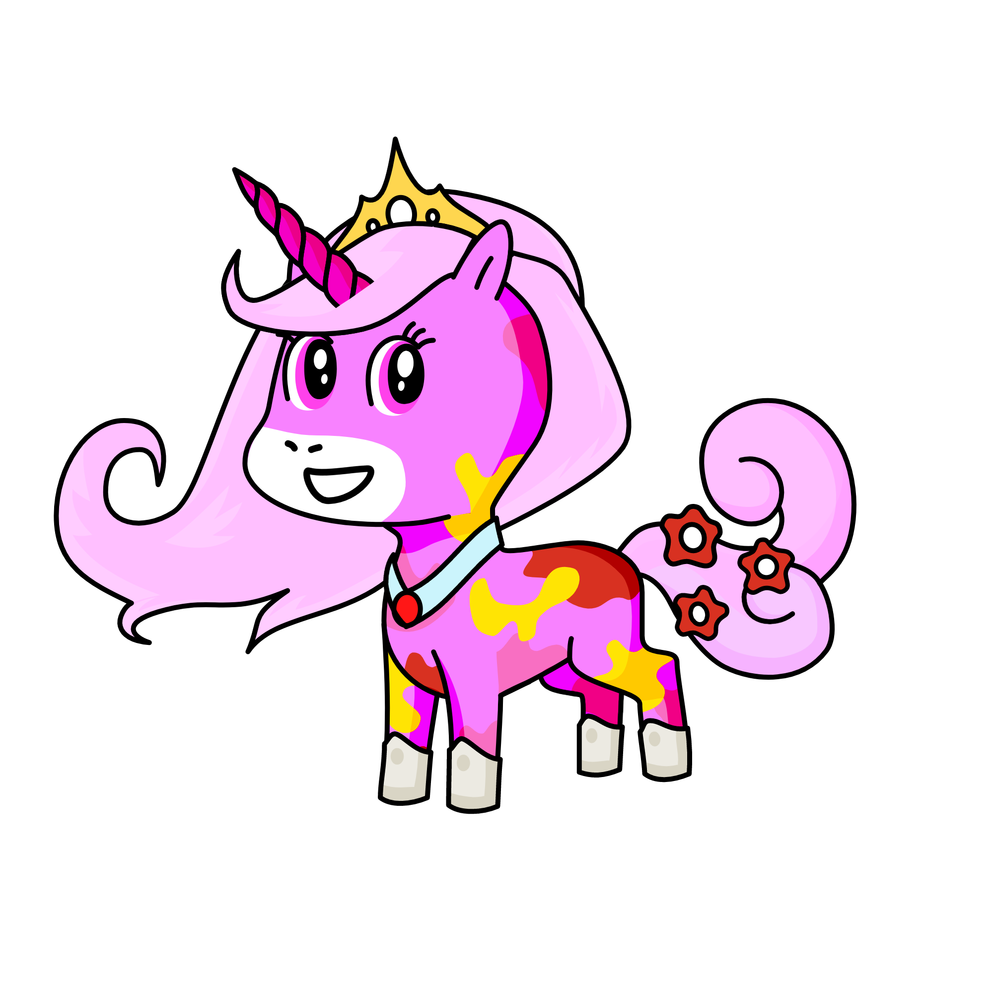 royal unicorm , the unicorn