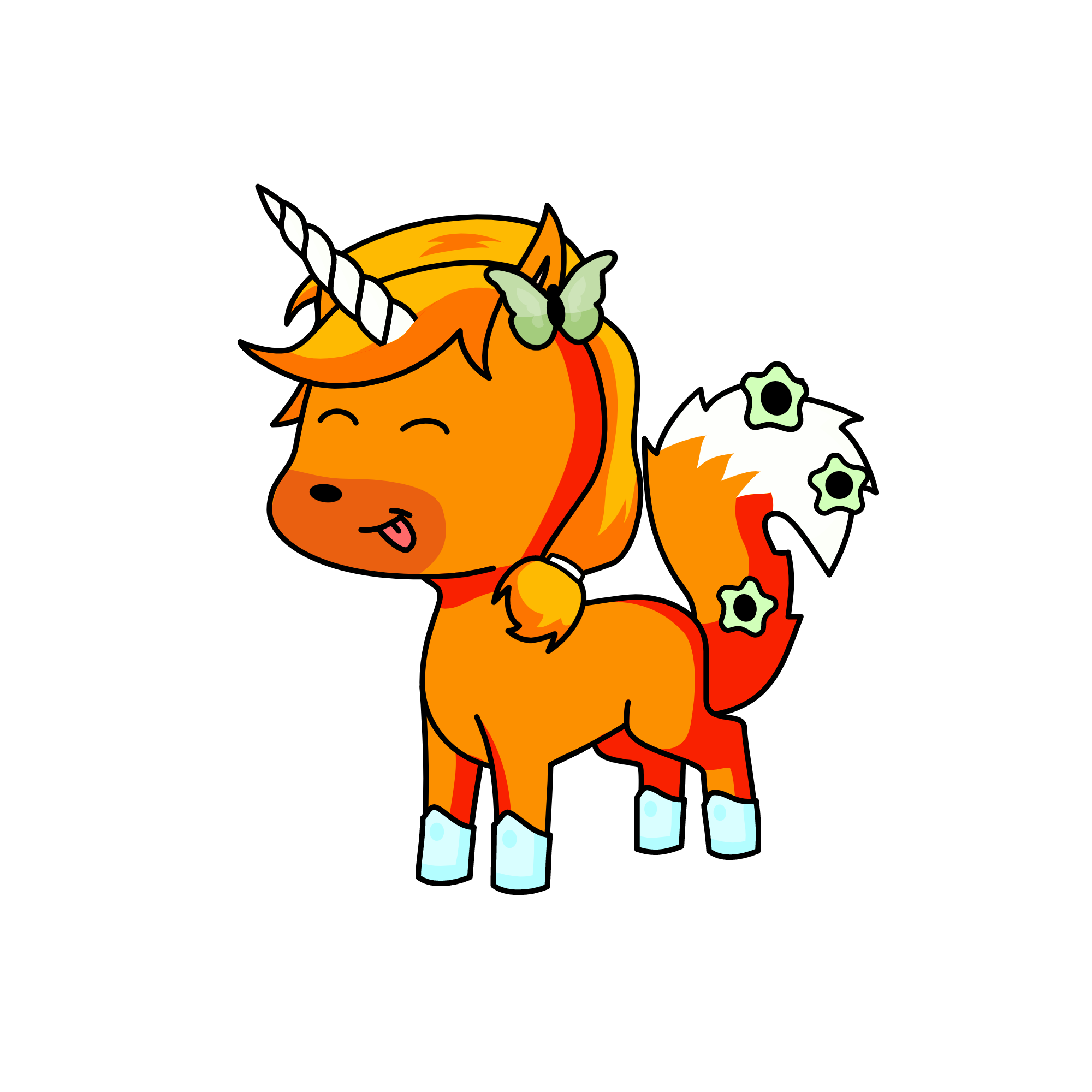 foxy, the unicorn