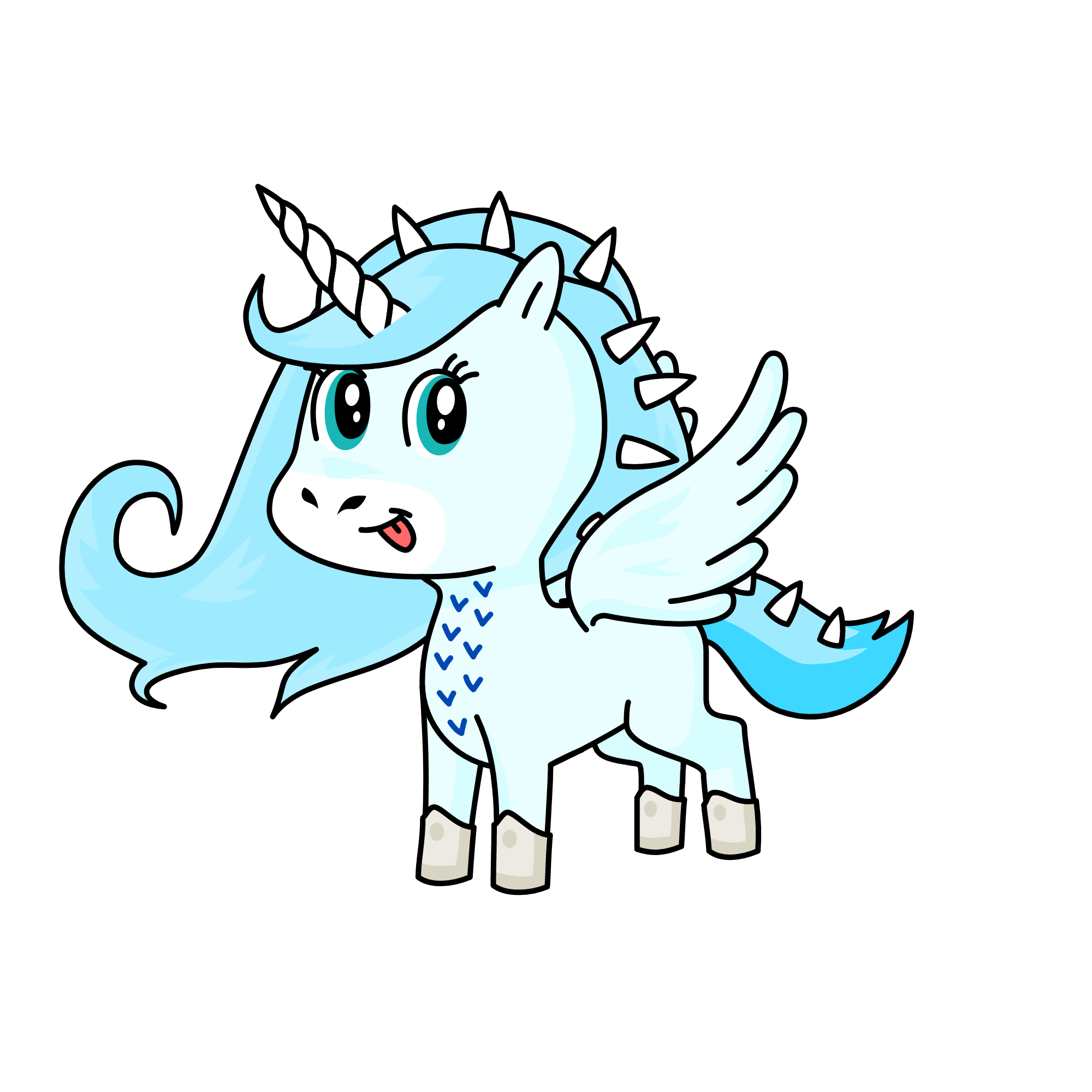 icicle , the unicorn
