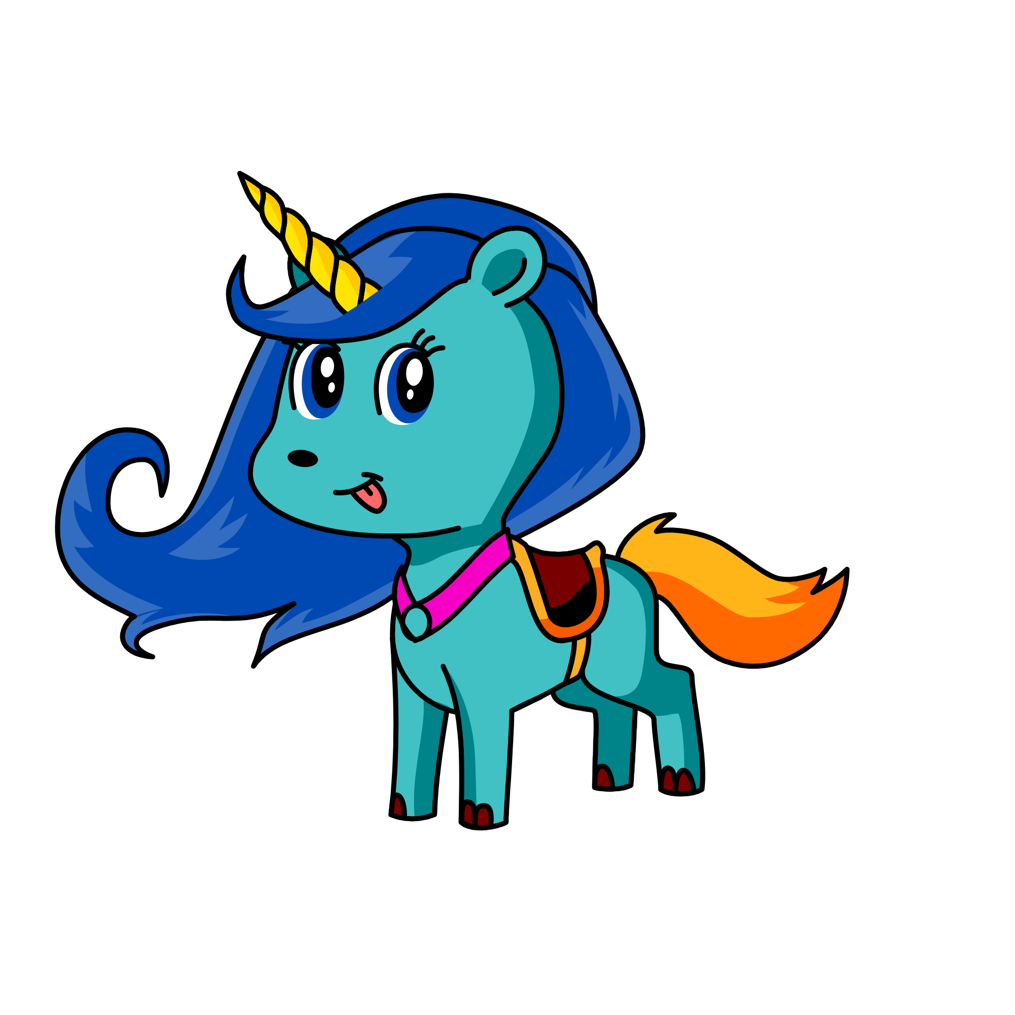 Kippo, the unicorn