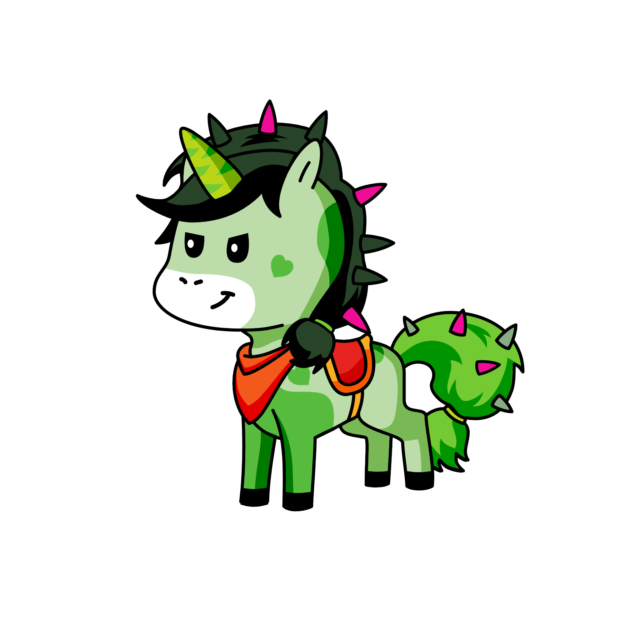 Halloween Pony, the unicorn
