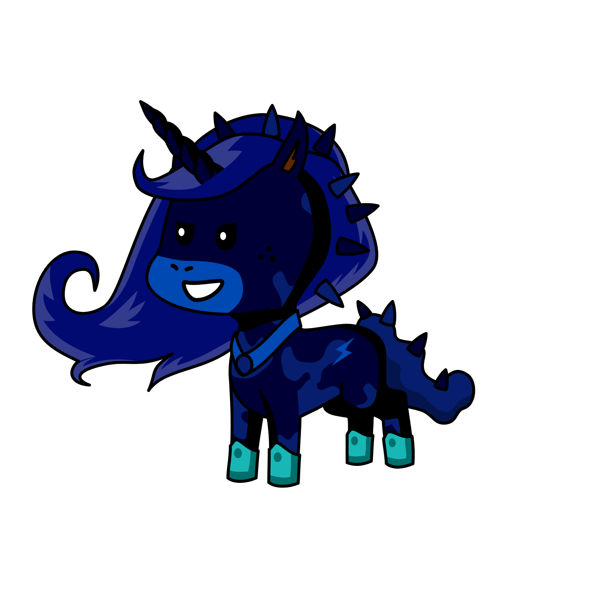 Luna, the unicorn
