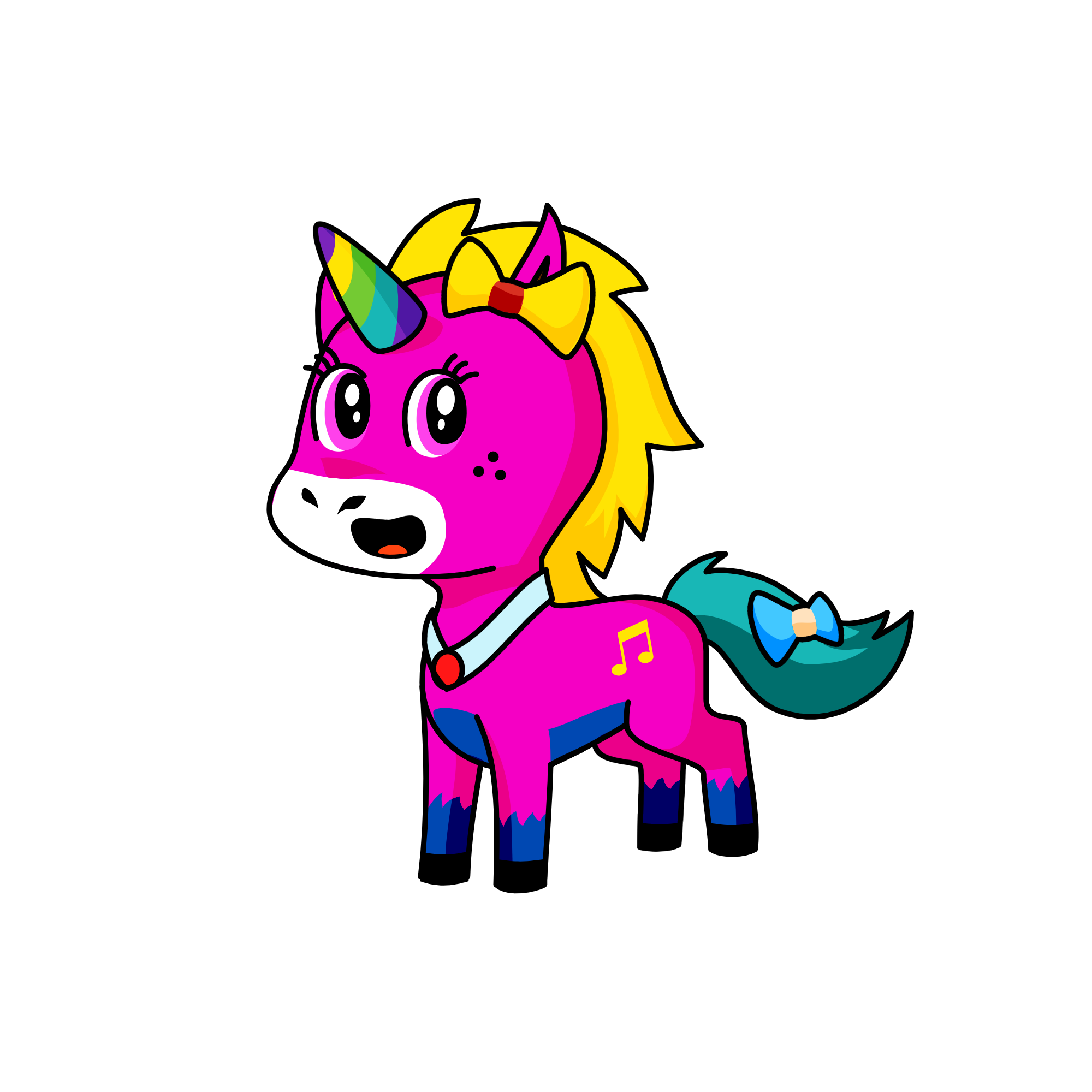 Beauty, the unicorn