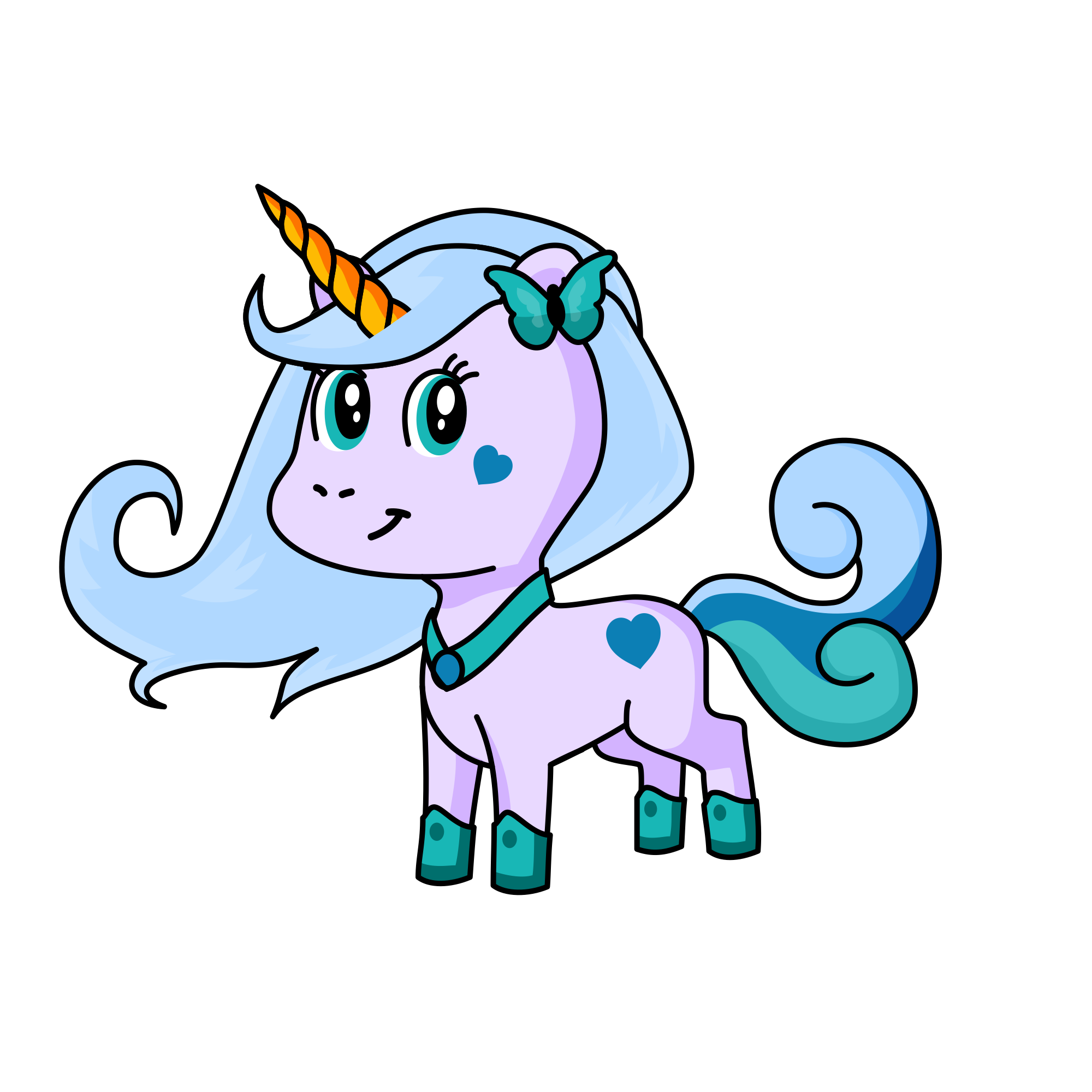 Sparky, the unicorn