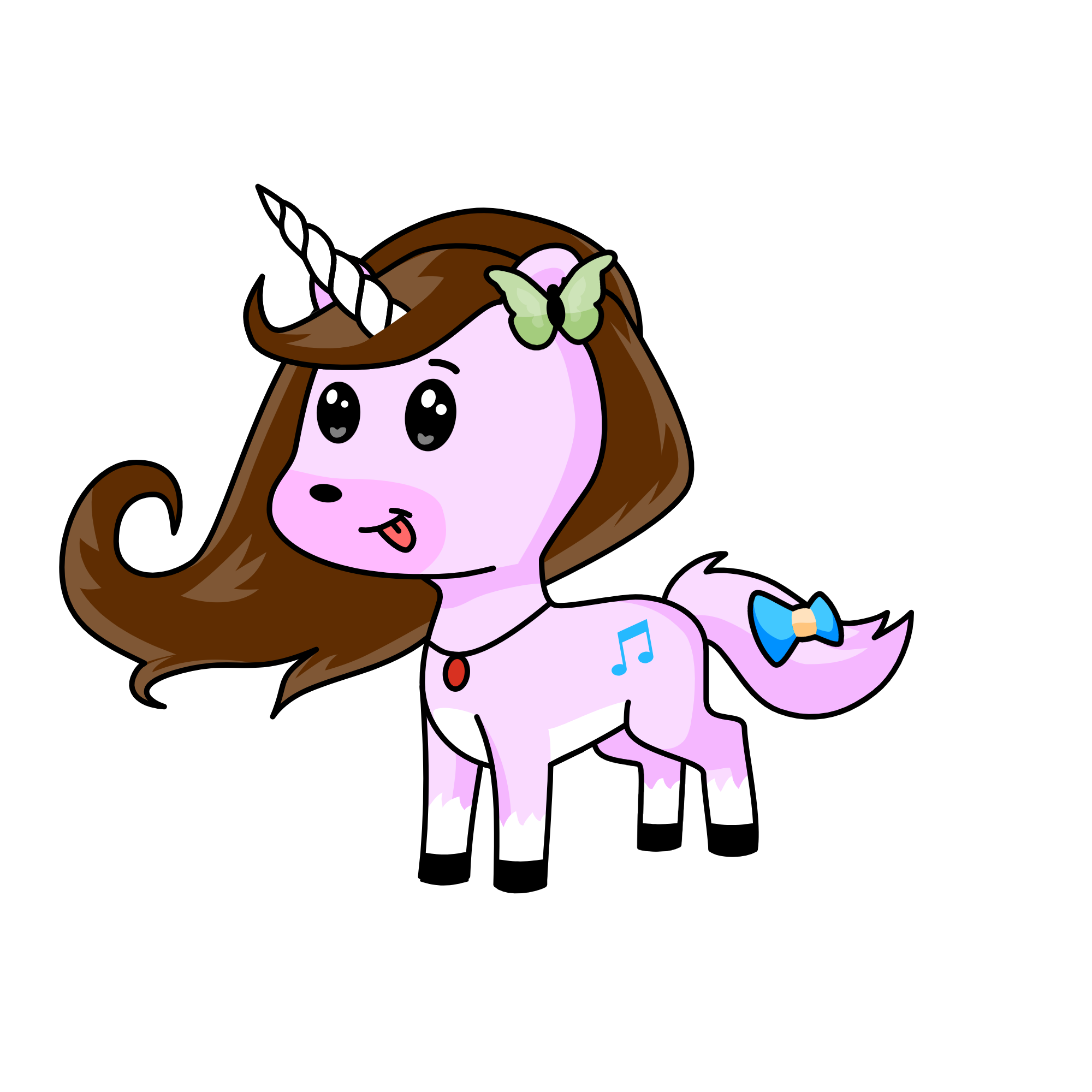 Glow, the unicorn