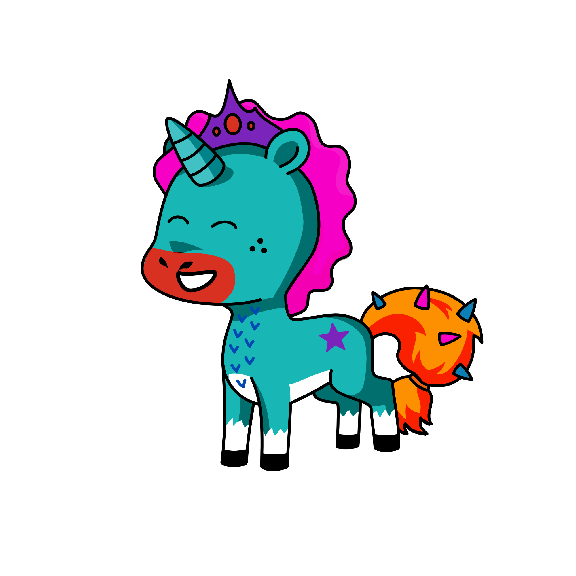 Sparkle, the unicorn