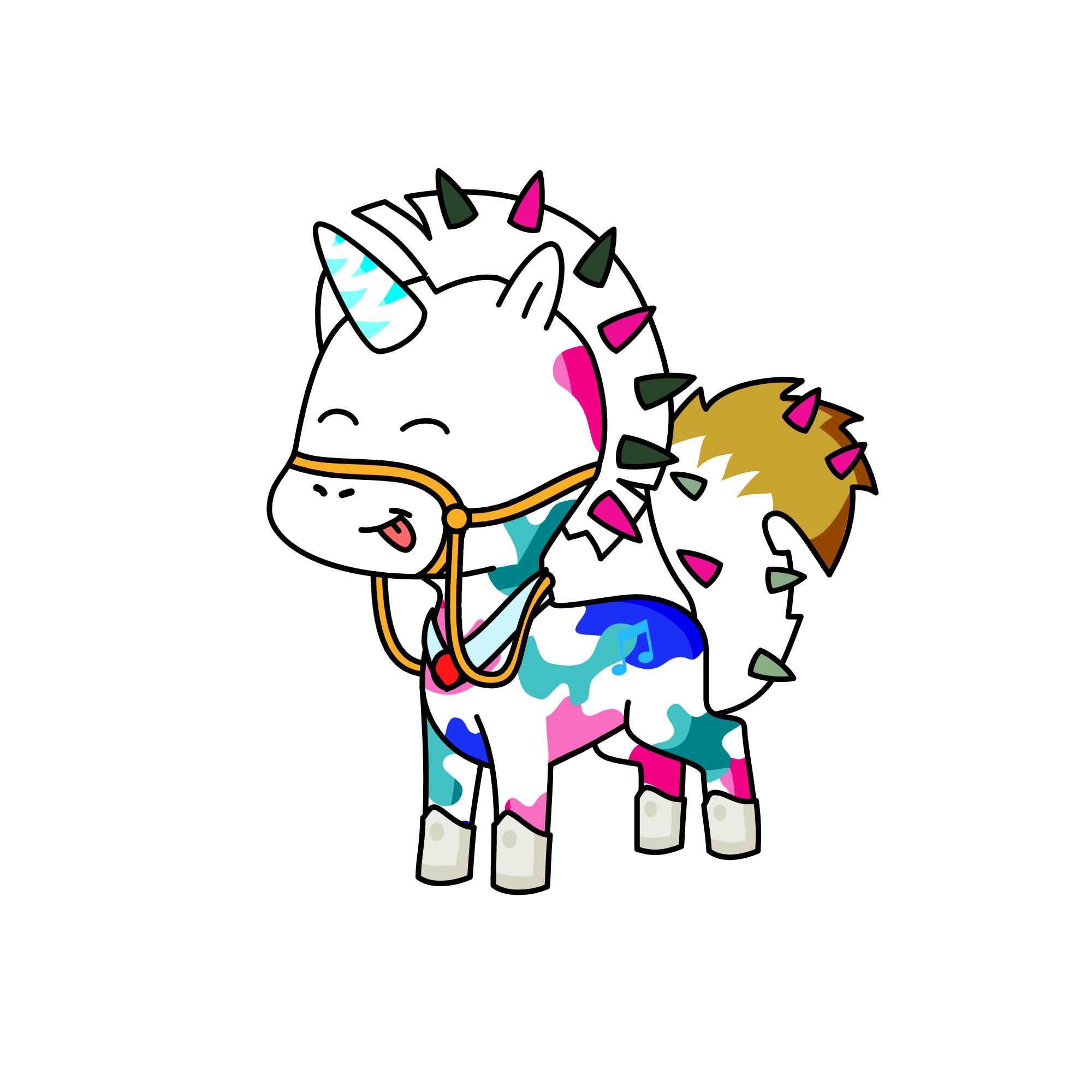 Coulor, the unicorn