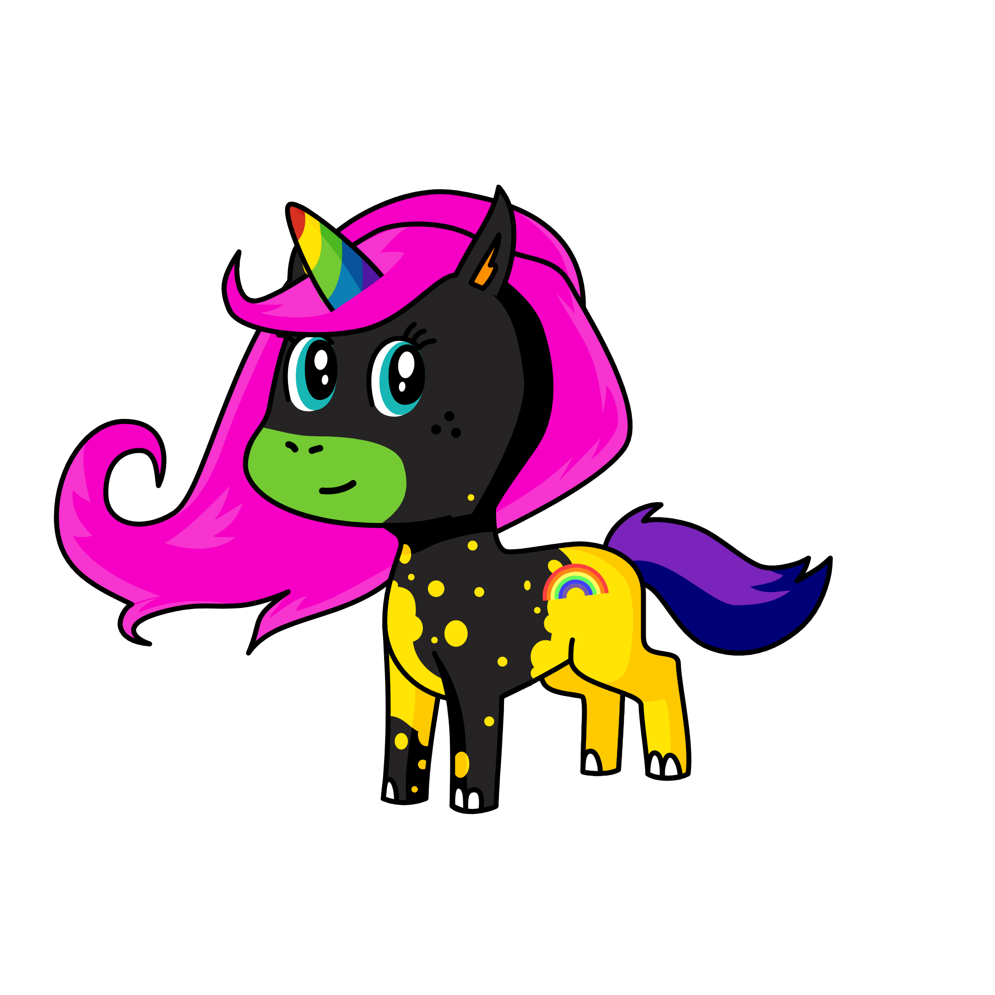 Reibow, the unicorn