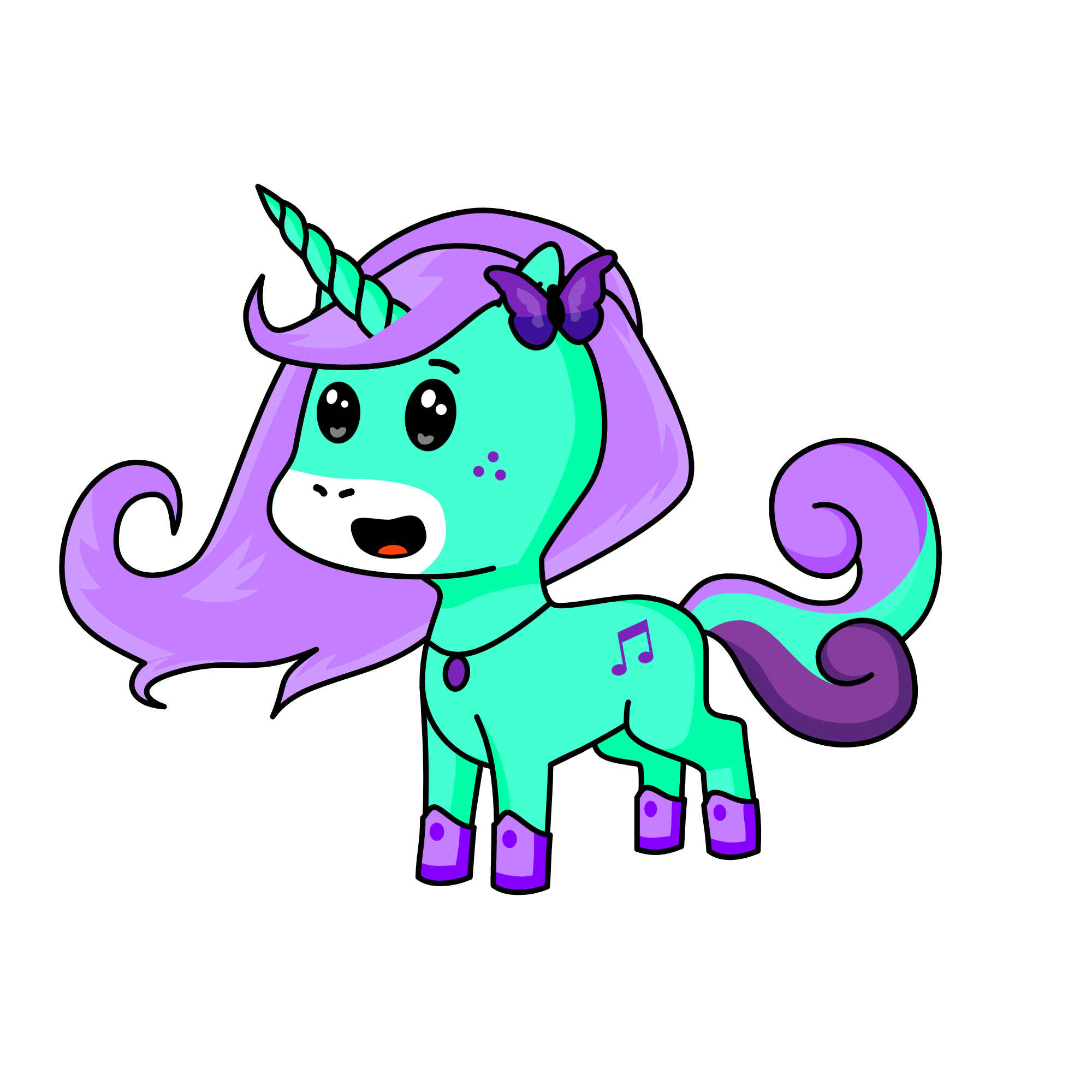 Tart, the unicorn
